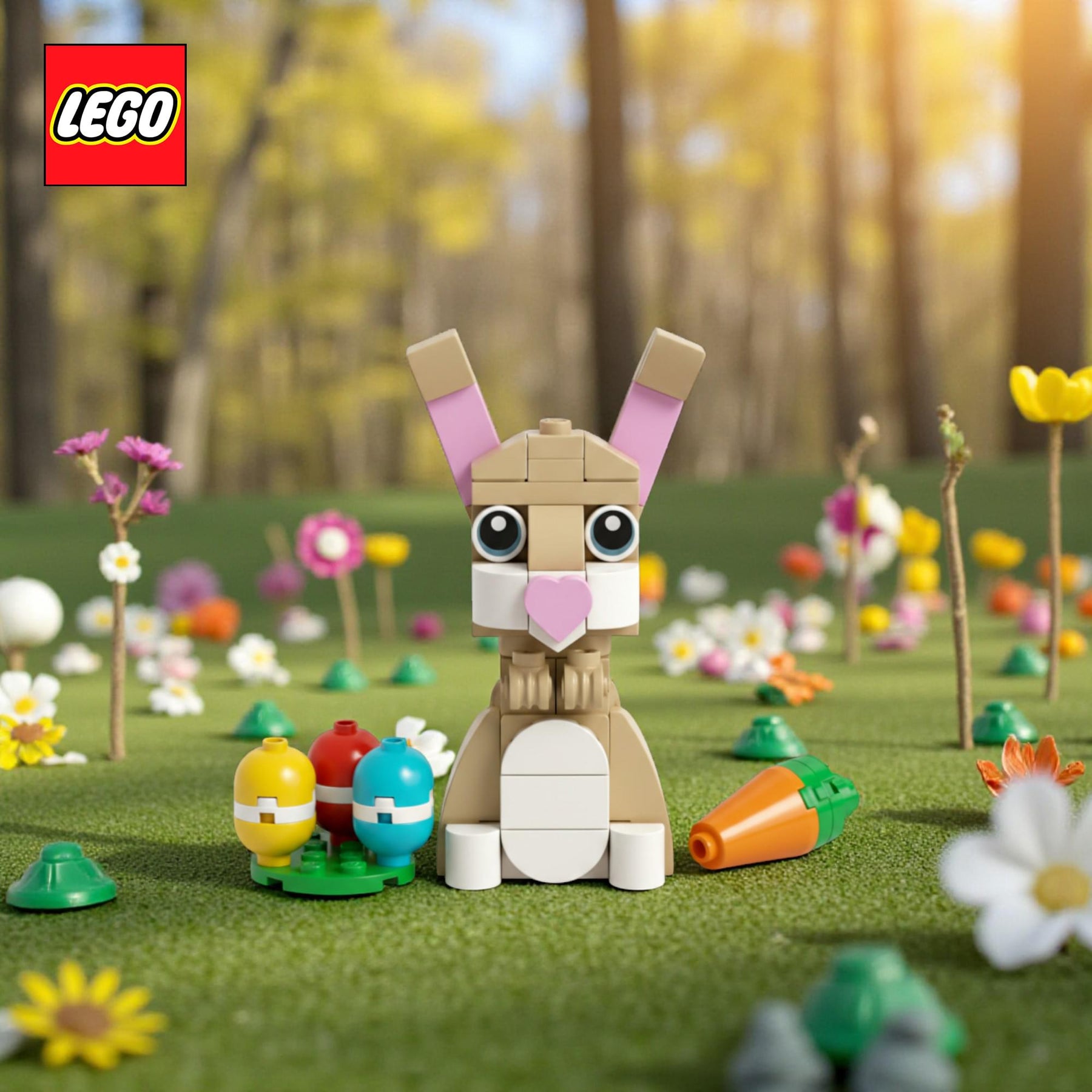 LEGO Creator 30716 Cute Easter Bunny 66-Piece Building Set