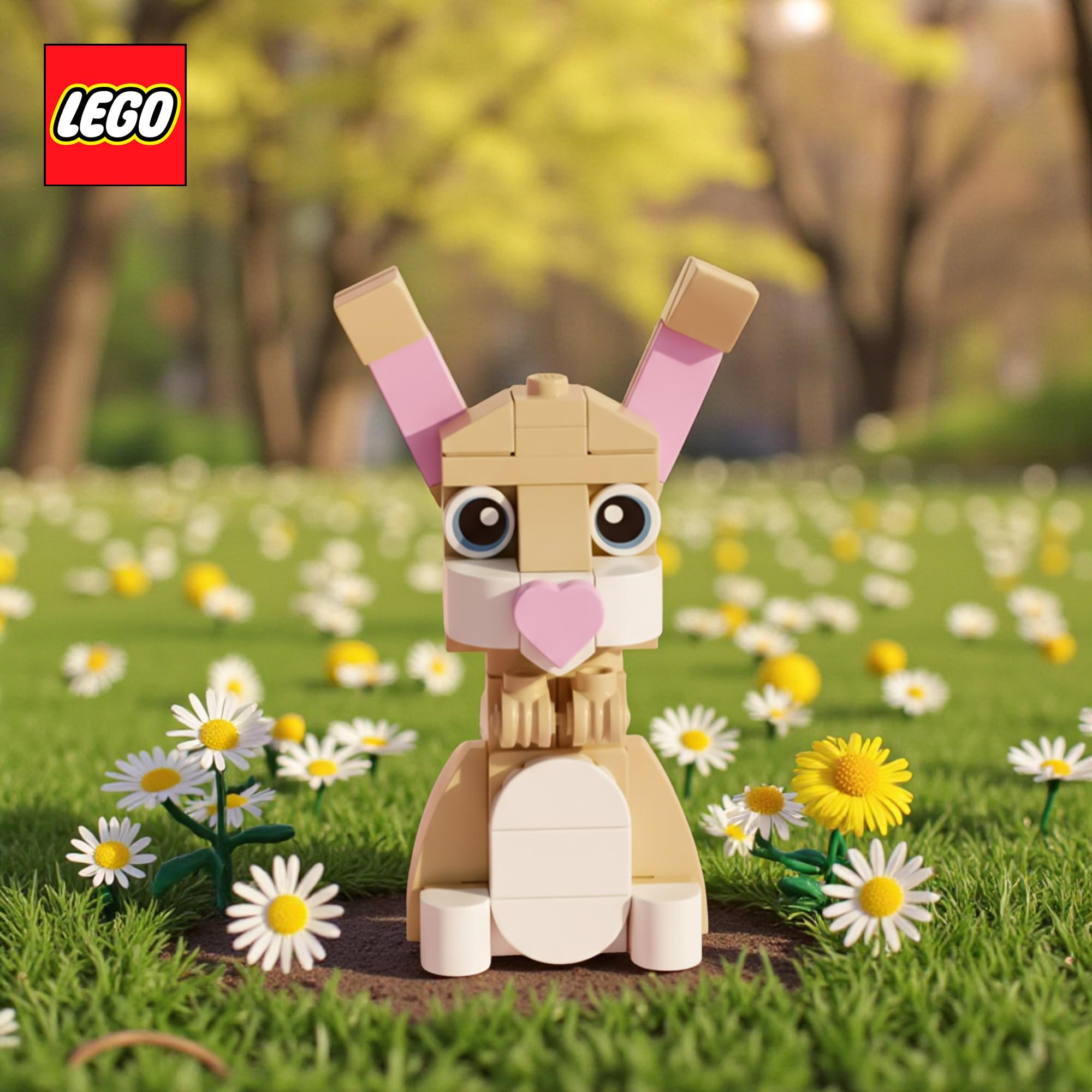 LEGO Creator 30716 Cute Easter Bunny 66-Piece Building Set
