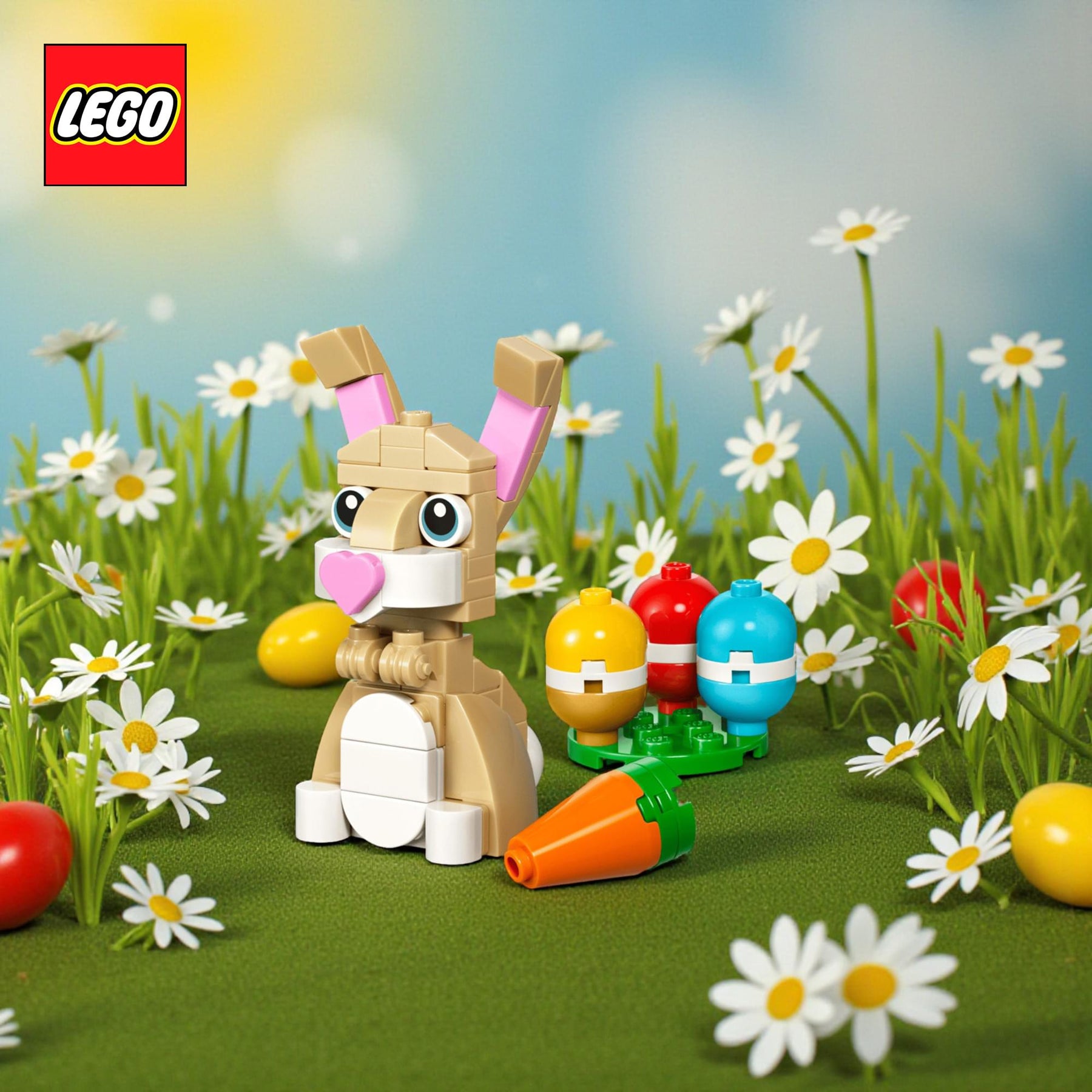 LEGO Creator 30716 Cute Easter Bunny 66-Piece Building Set