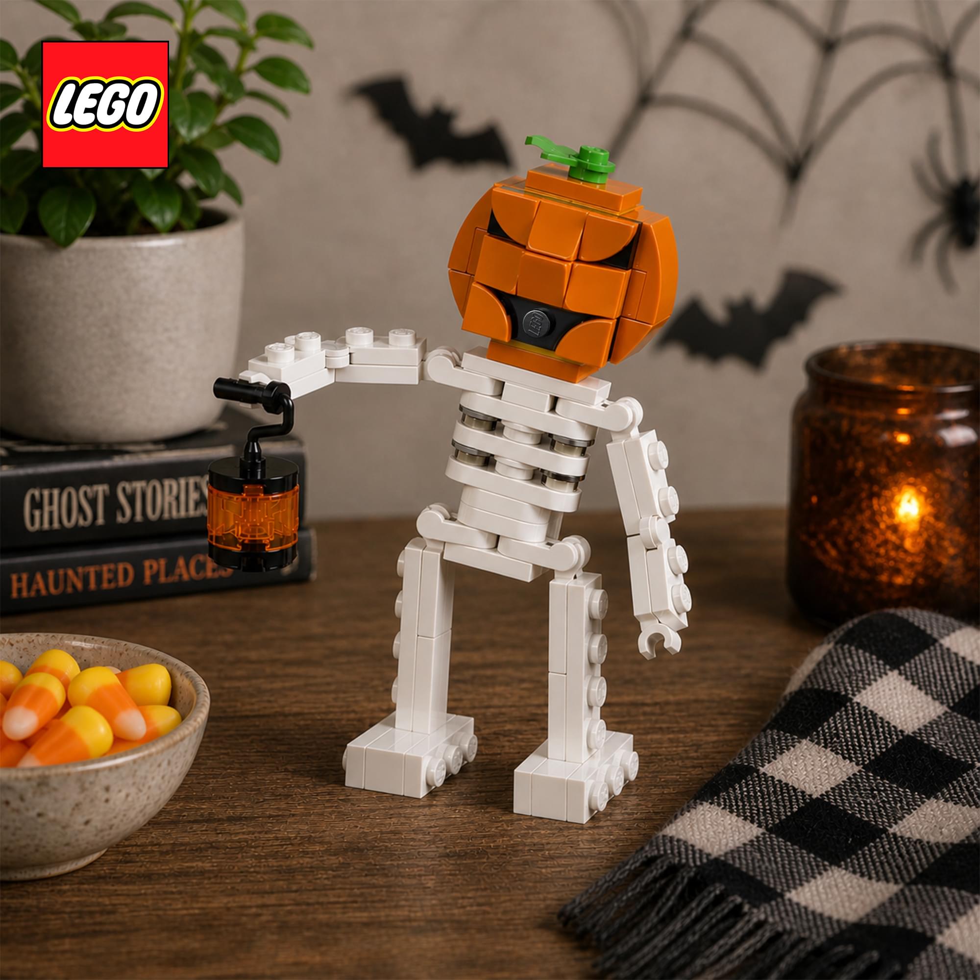 LEGO Creator 30717 Fun Halloween Skeleton 71-Piece Mini Building Set