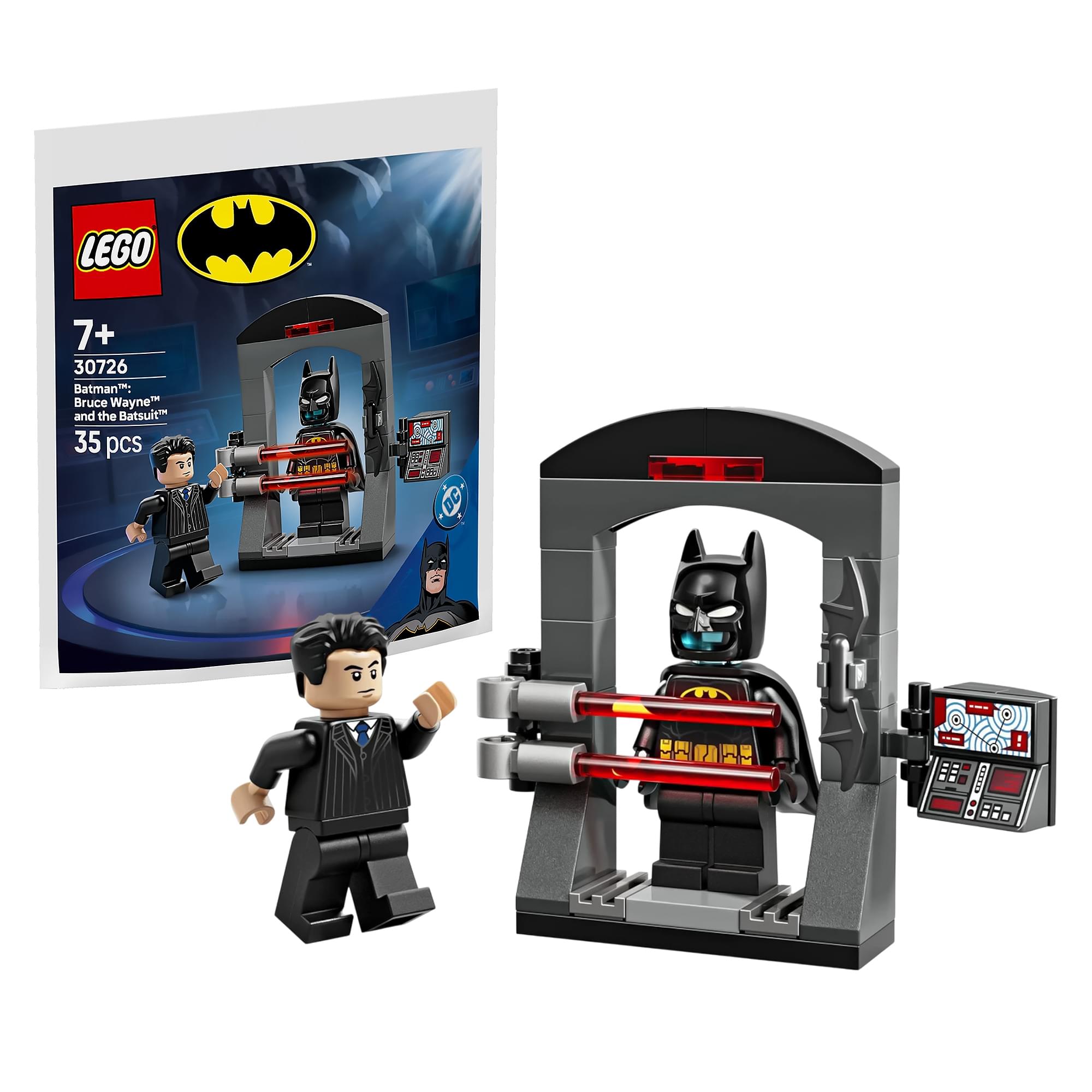 DC LEGO 30726 Batman Bruce Wayne and Batsuit Building Set