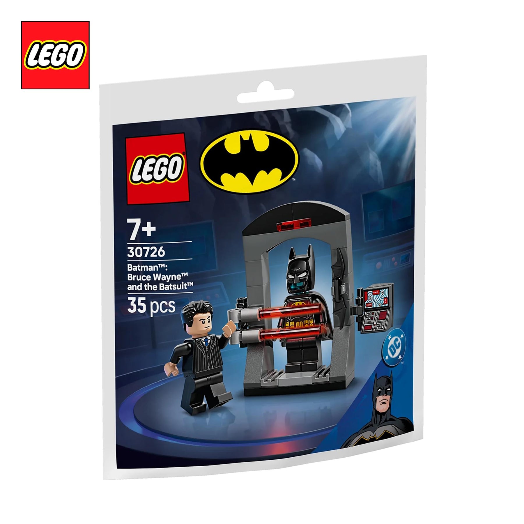 DC LEGO 30726 Batman Bruce Wayne and Batsuit Building Set