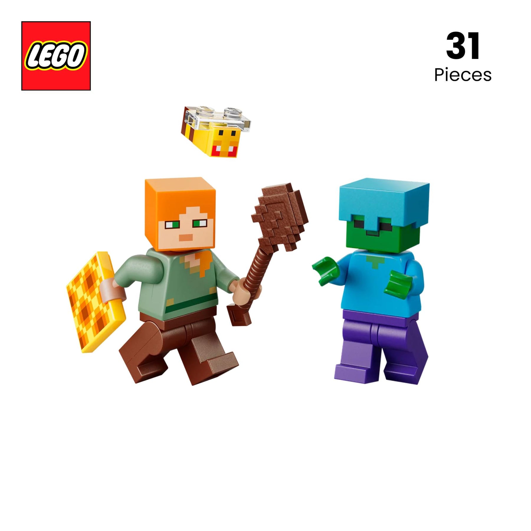 Minecraft LEGO 30732 Alex's Campfire Conflict Building Set