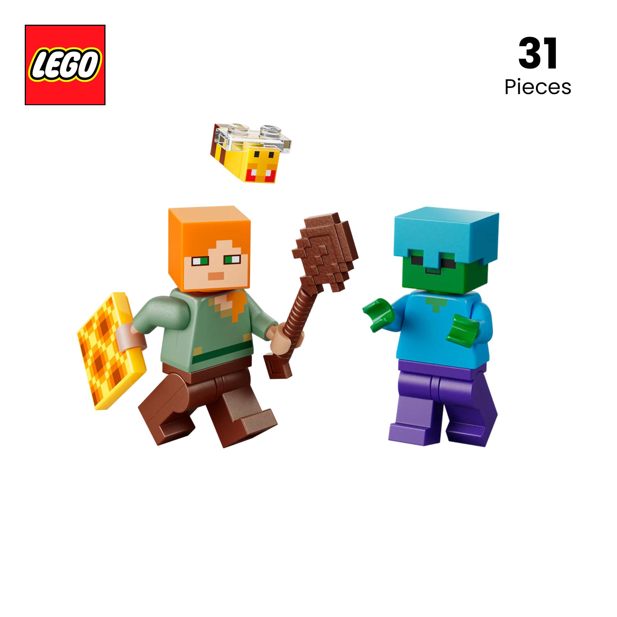 Minecraft LEGO 30732 Alex's Campfire Conflict Building Set