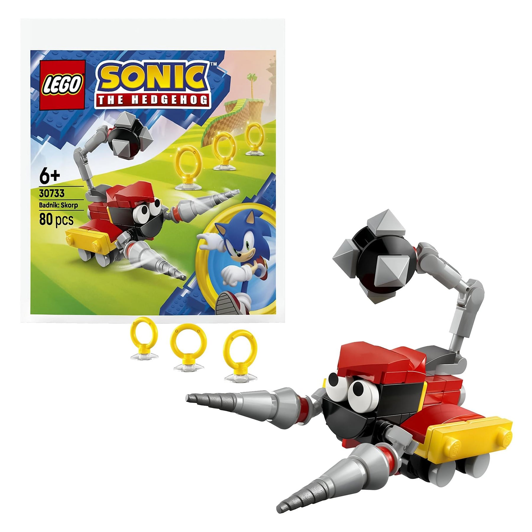 Sonic The Hedgehog LEGO 30733 Badnik Skorp Building Set