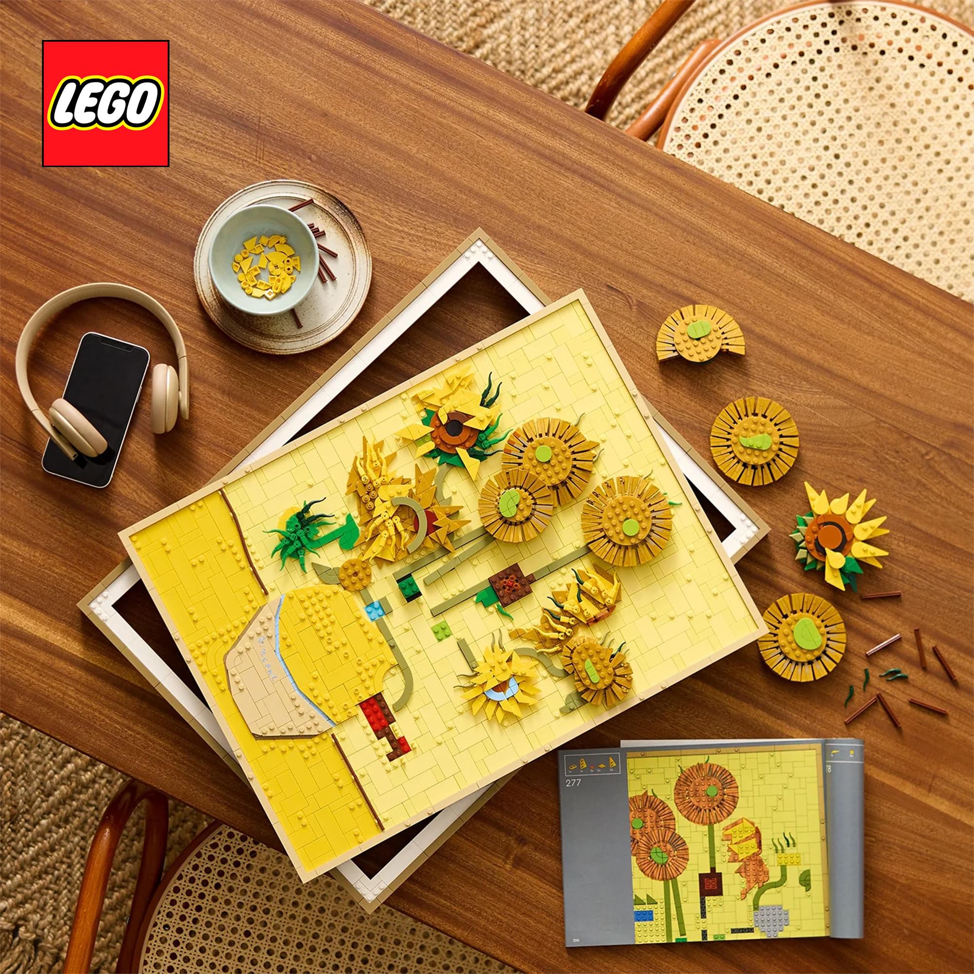 LEGO Art 31215 Vincent Van Gogh Sunflowers 2615-Piece Building Set