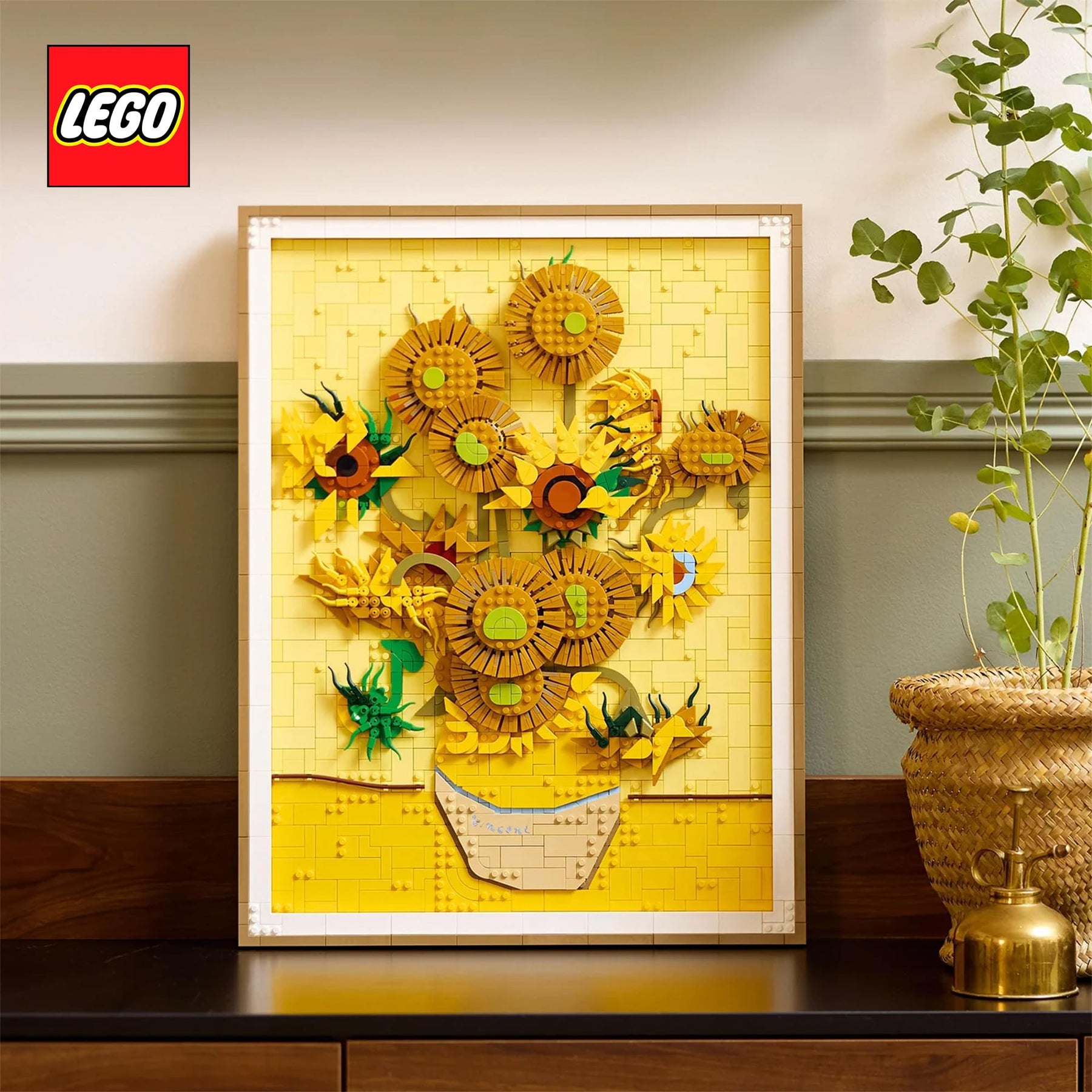 LEGO Art 31215 Vincent Van Gogh Sunflowers 2615-Piece Building Set