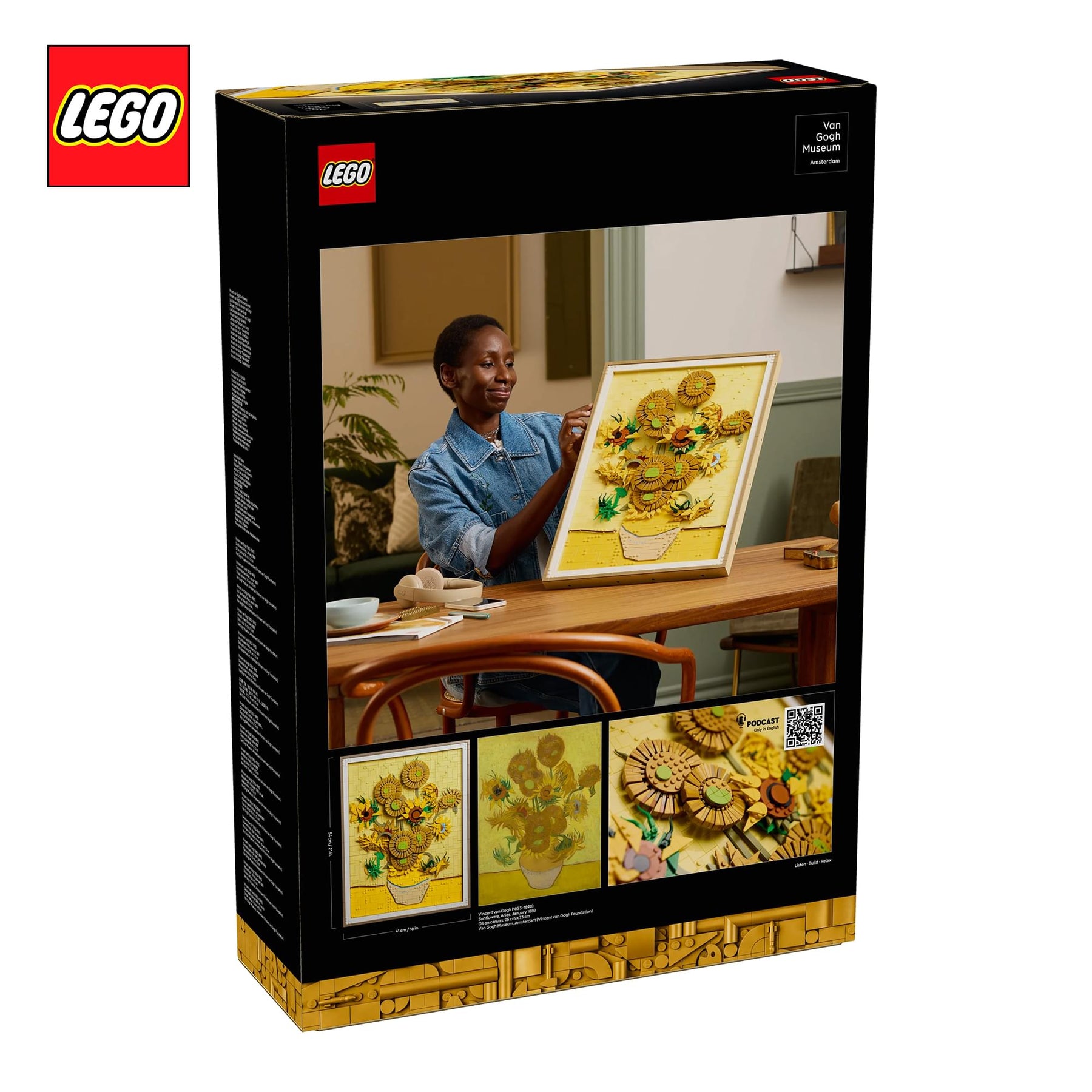LEGO Art 31215 Vincent Van Gogh Sunflowers 2615-Piece Building Set