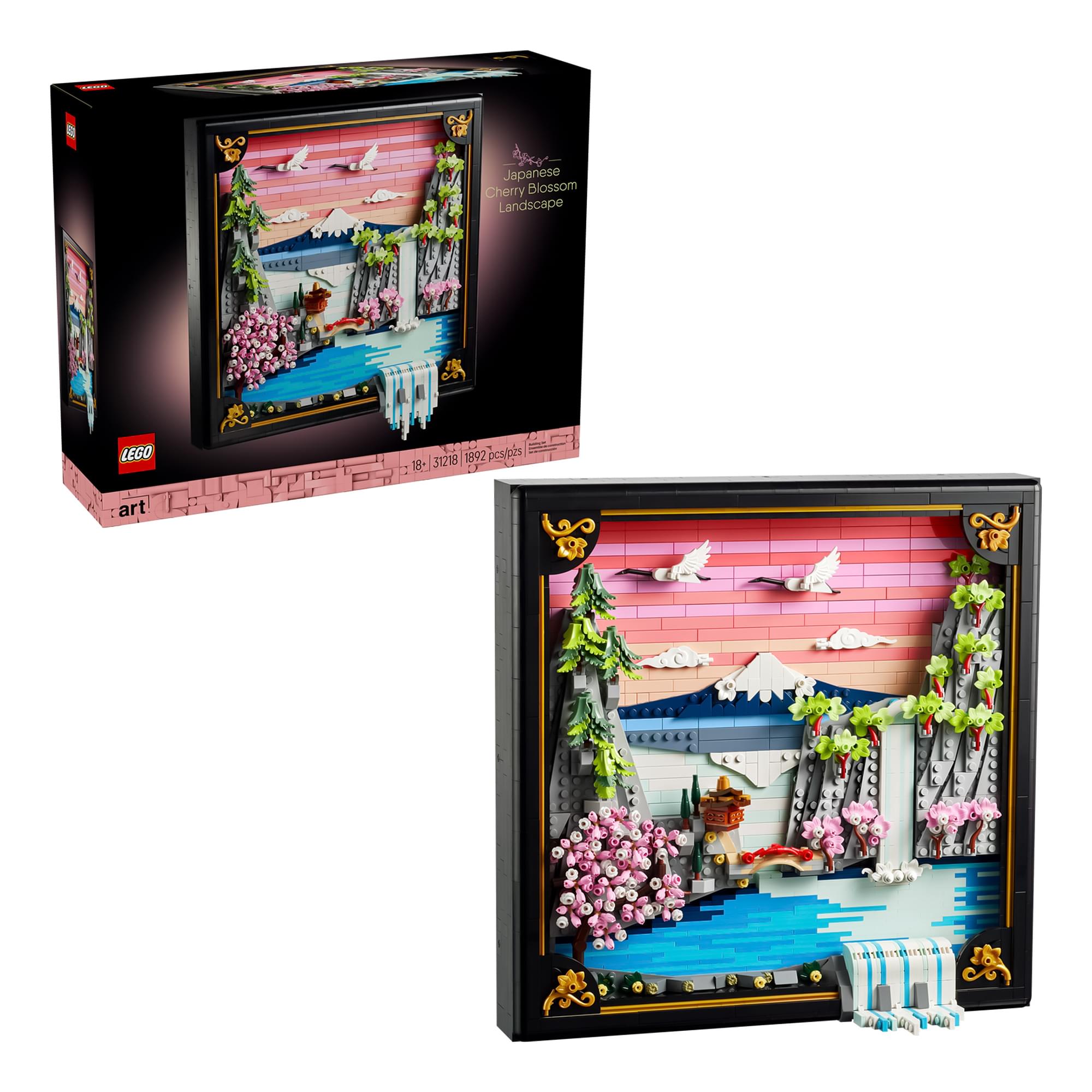 LEGO Art 31218 Japanese Cherry Blossom Building Block Set