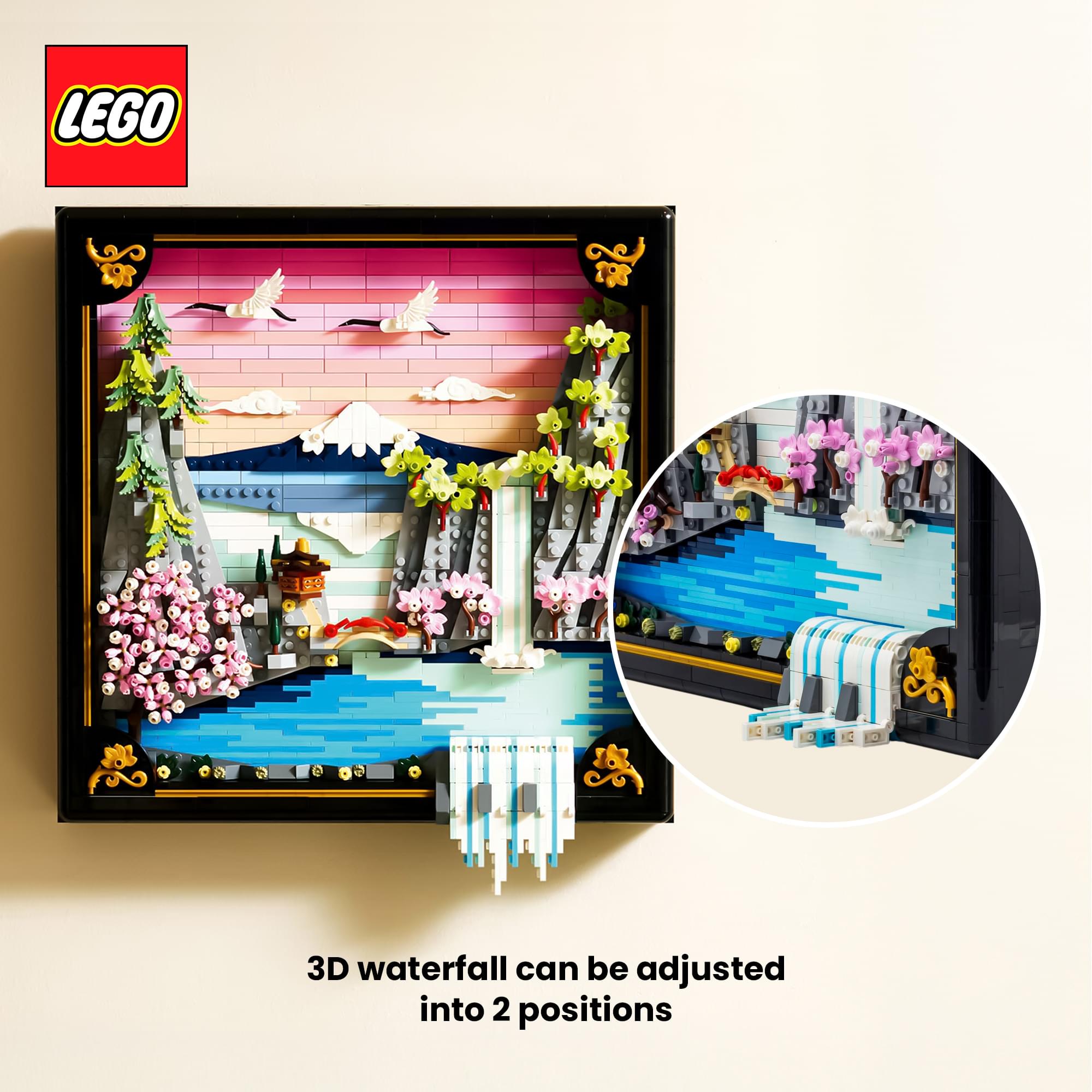 LEGO Art 31218 Japanese Cherry Blossom Building Block Set