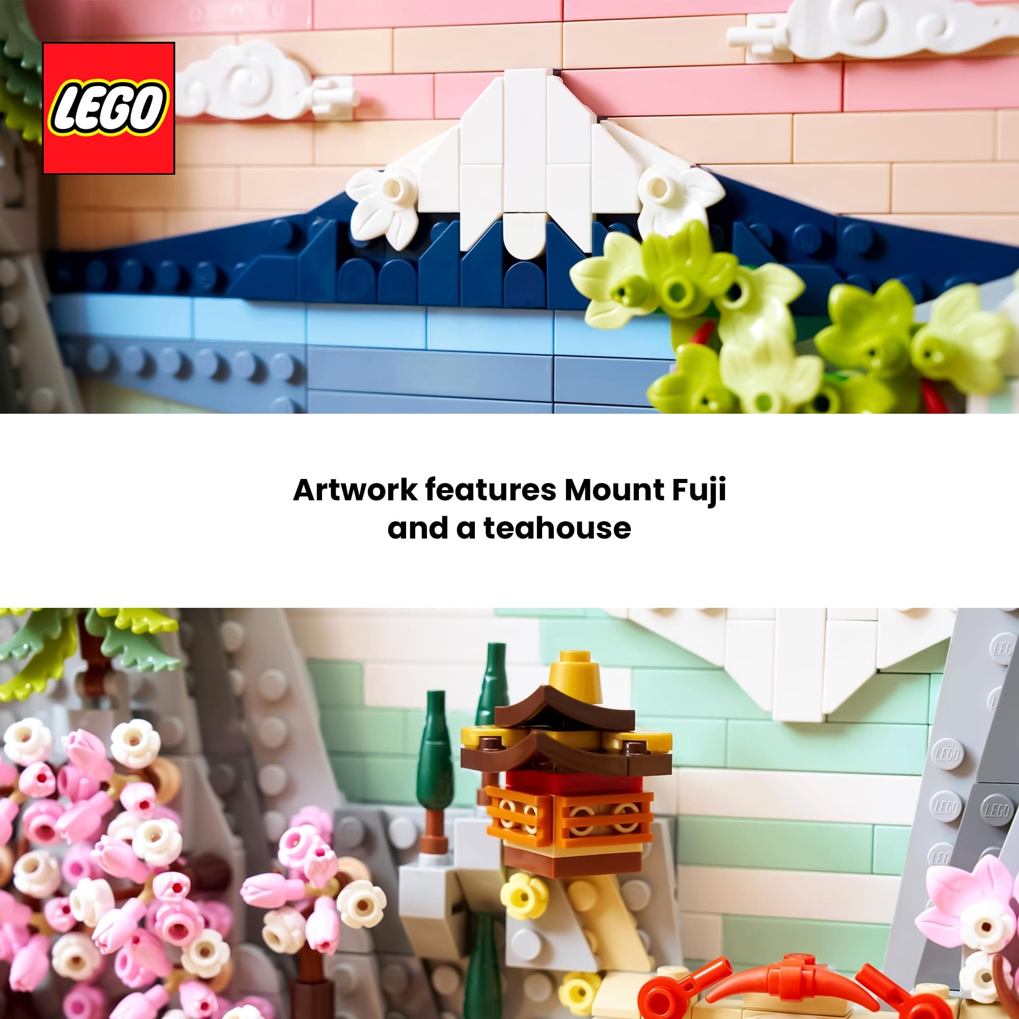 LEGO Art 31218 Japanese Cherry Blossom Building Block Set