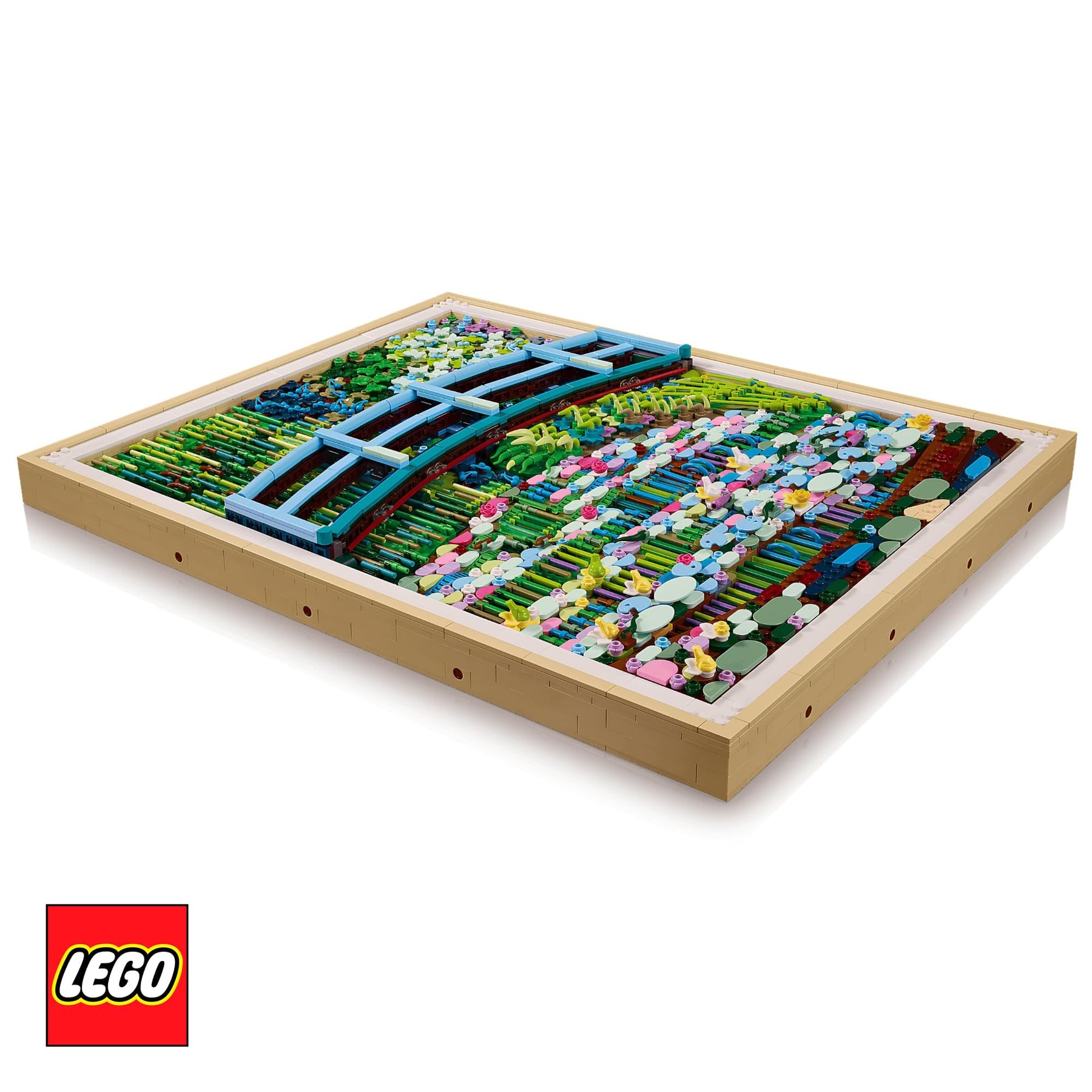 LEGO Art 31220 Claude Monet Bridge Over Pond 3179-Piece Building Set