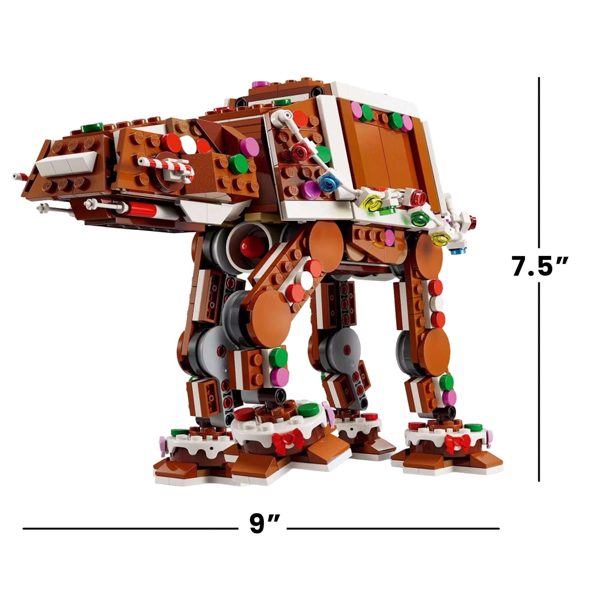 Star Wars LEGO 40806 Gingerbread AT-AT Walker 697-Piece Building Set