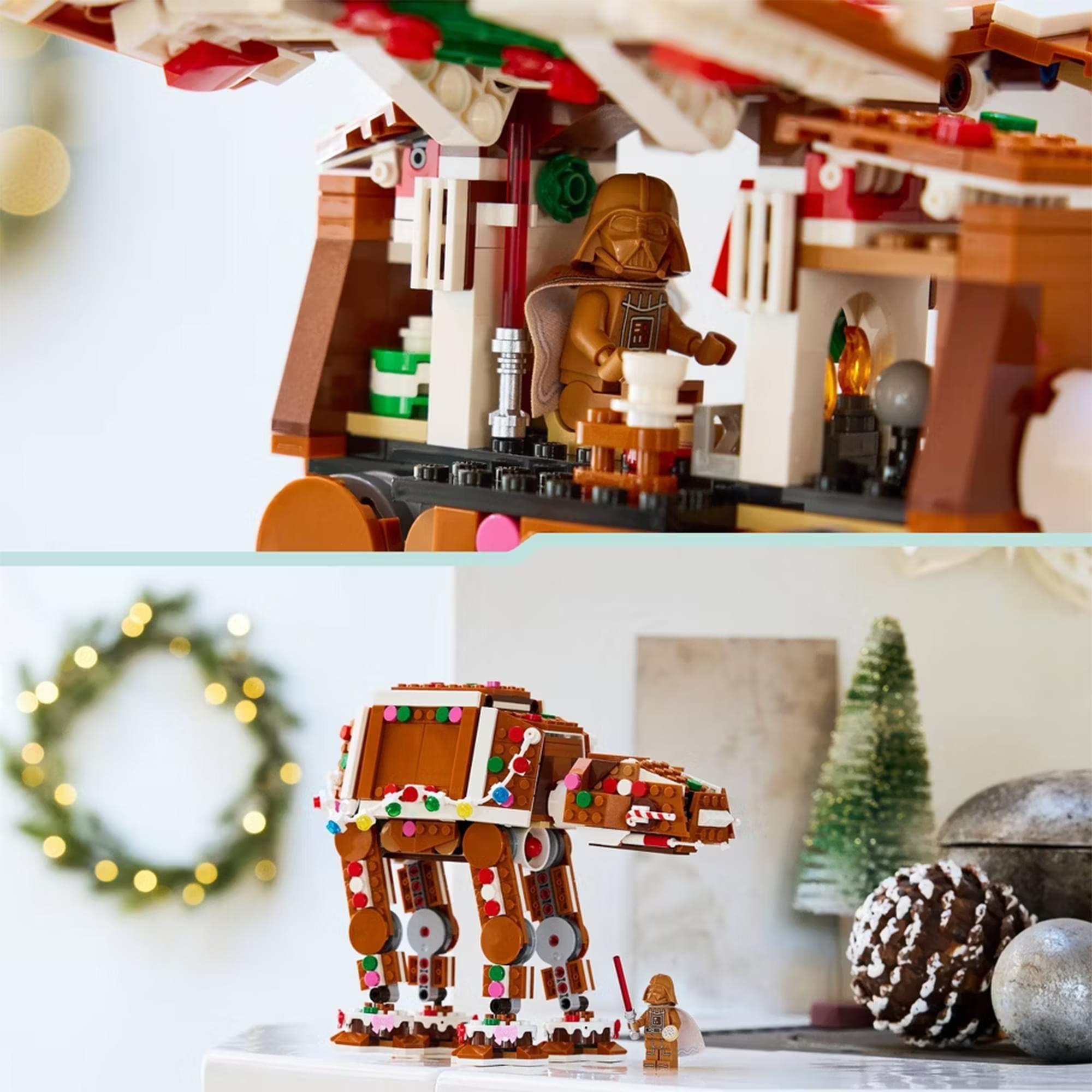Star Wars LEGO 40806 Gingerbread AT-AT Walker 697-Piece Building Set