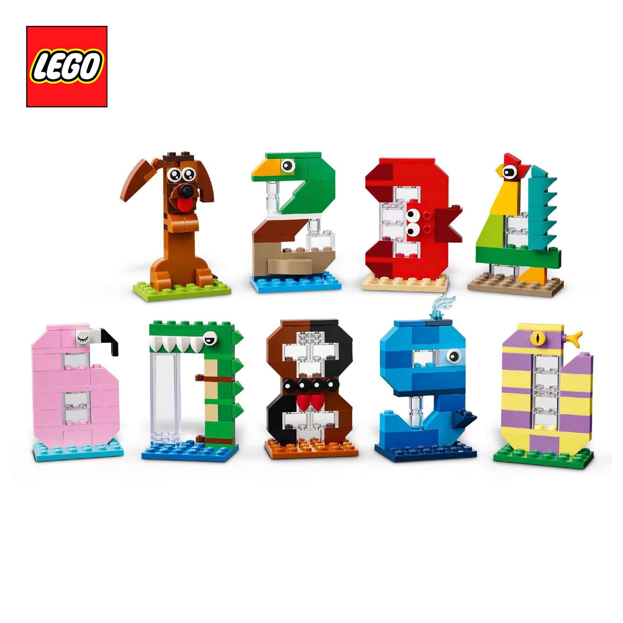 LEGO 40807 Birthday Numbers 281-Piece Building Set