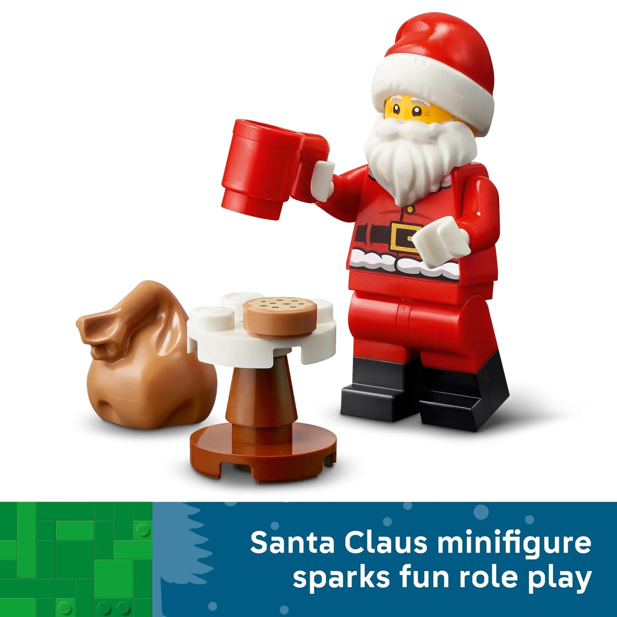 LEGO 40809 Festive Gingerbread House 496-Piece Building Set