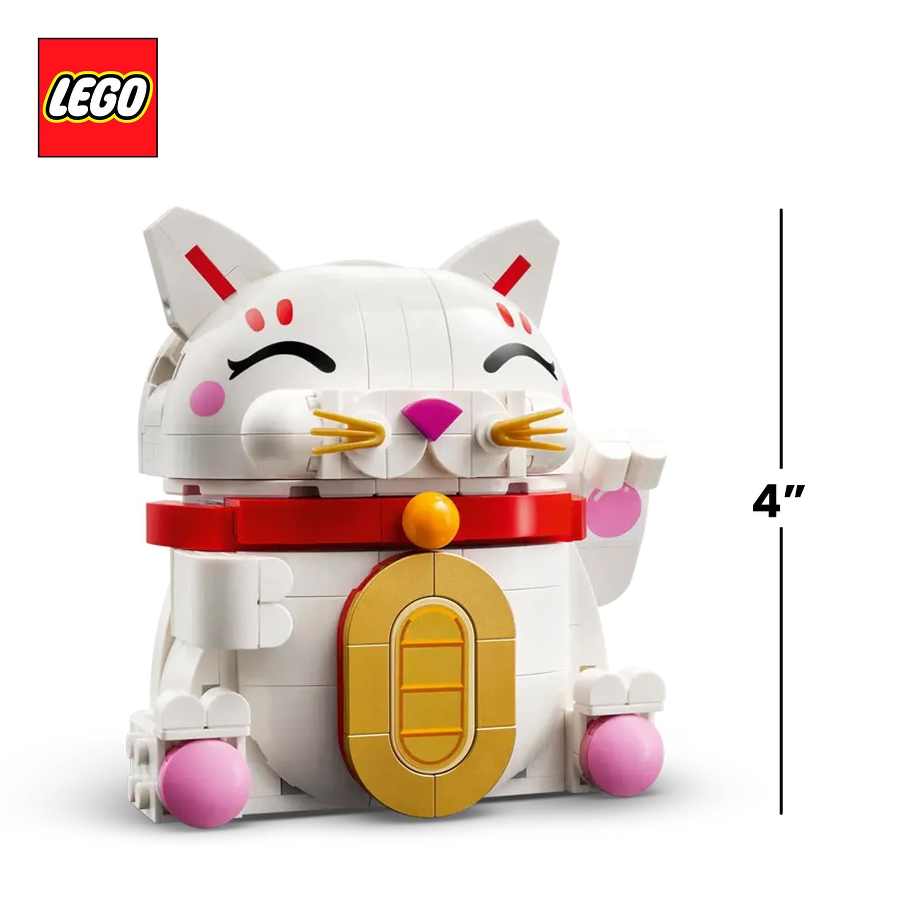 LEGO 40813 Lucky Cat 280-Piece Building Set