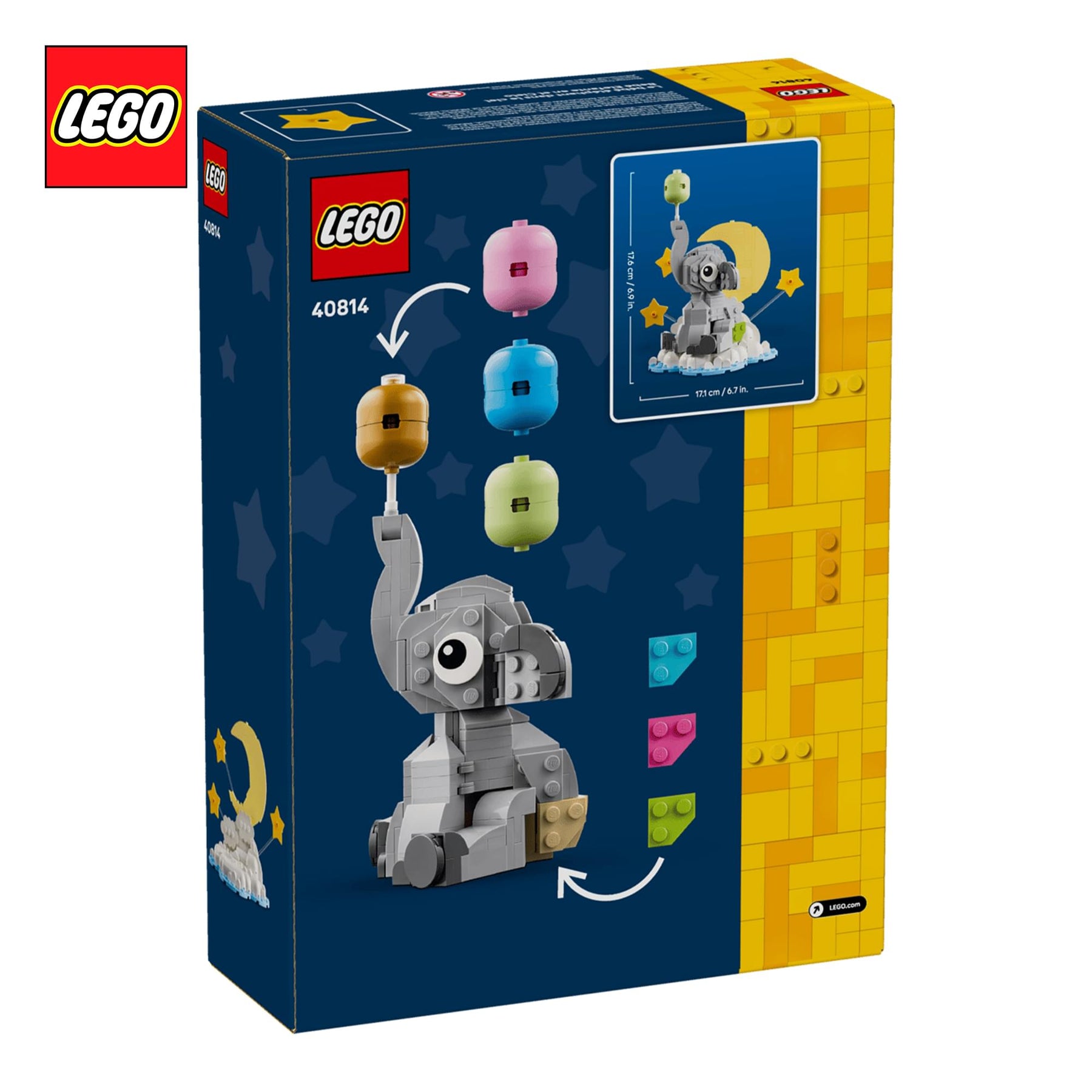 LEGO 40814 Baby Elephant In The Sky 402-Piece Building Set