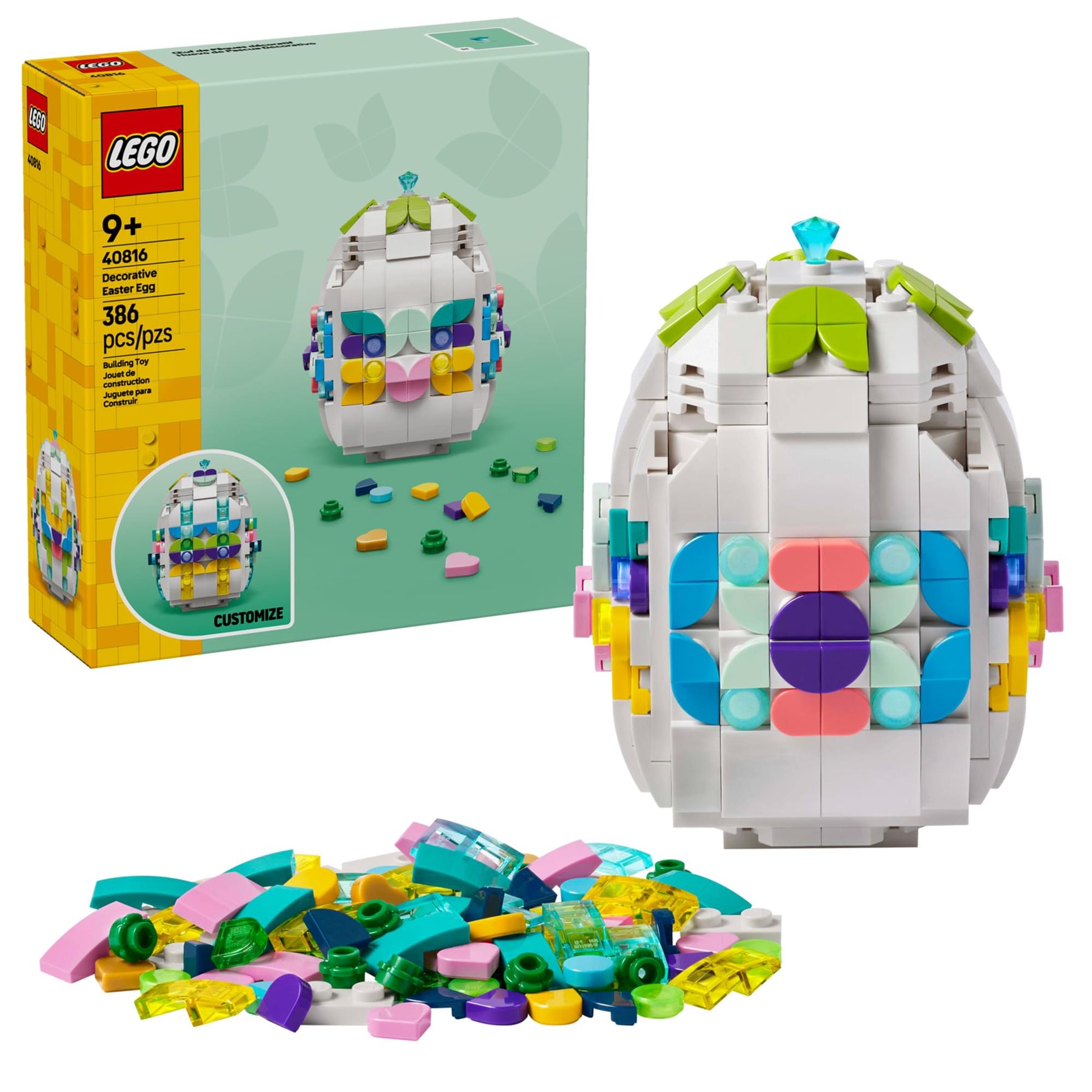 LEGO 40816 Decorative Easter Egg Building Set
