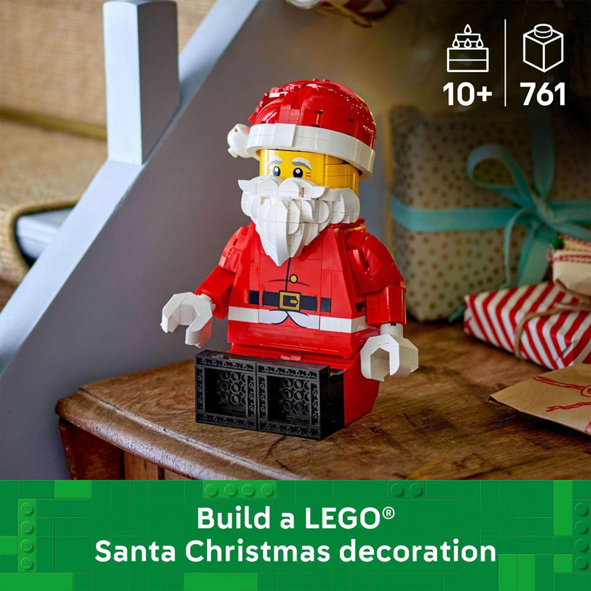 LEGO 40820 Up-Scaled Santa Minifigure 761-Piece Building Set