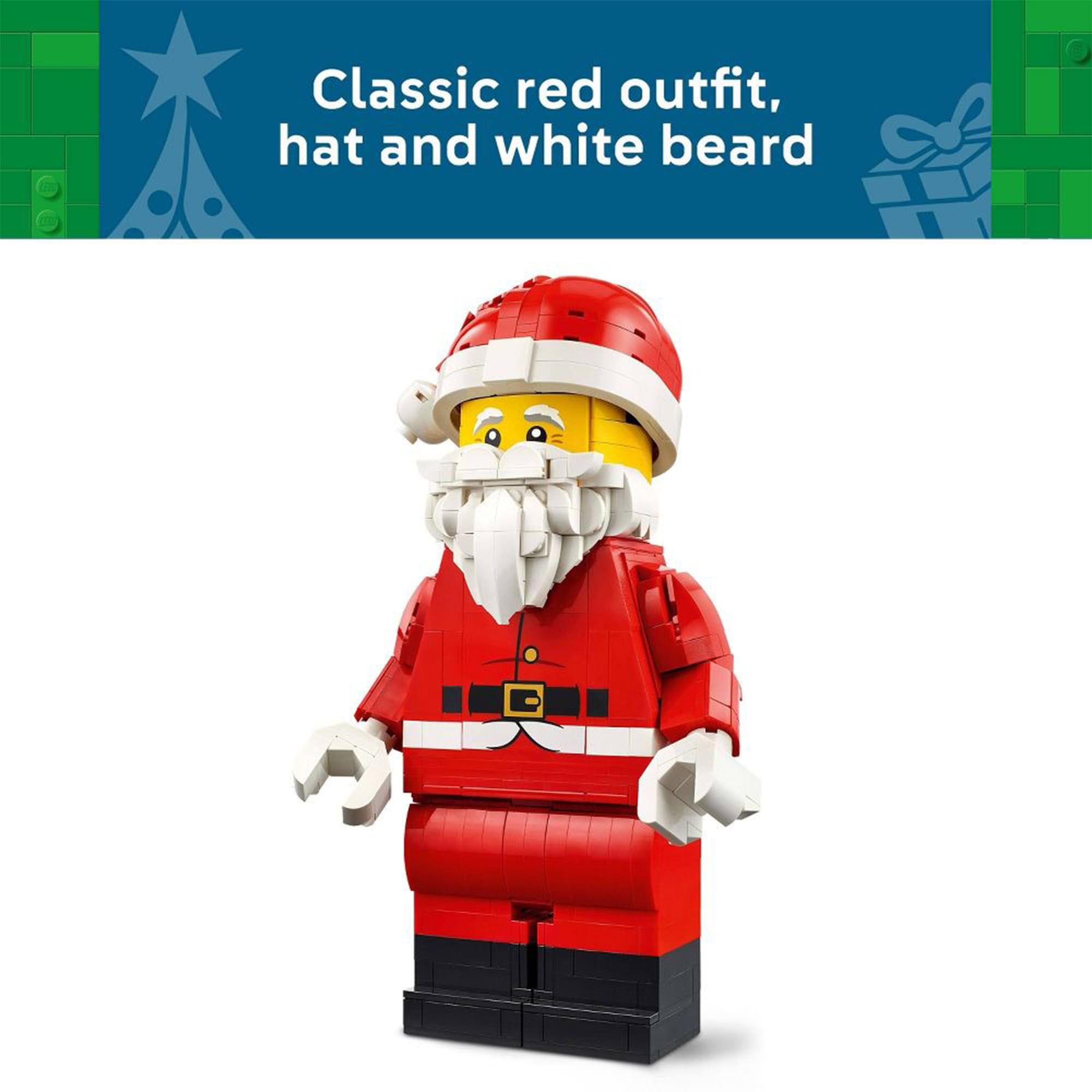 LEGO 40820 Up-Scaled Santa Minifigure 761-Piece Building Set