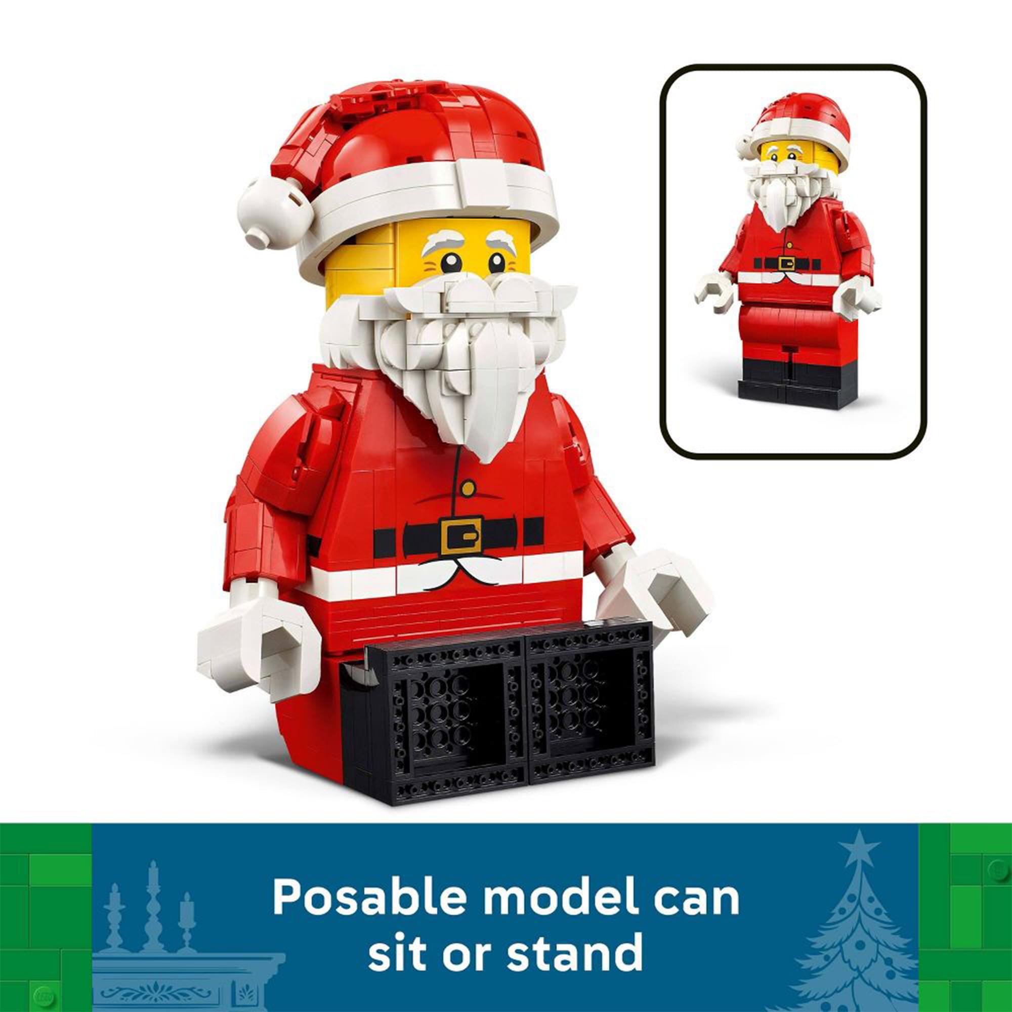 LEGO 40820 Up-Scaled Santa Minifigure 761-Piece Building Set