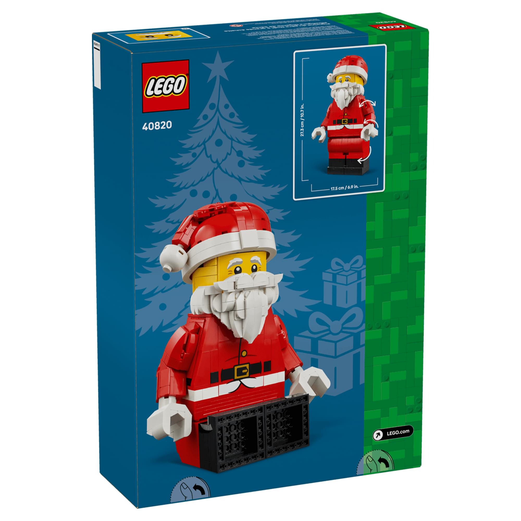 LEGO 40820 Up-Scaled Santa Minifigure 761-Piece Building Set
