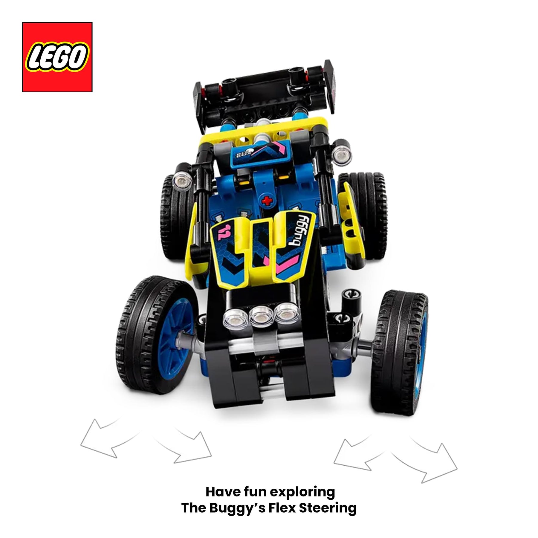 LEGO Technic 42164 Off-Road Race Buggy 219-Piece Building Set