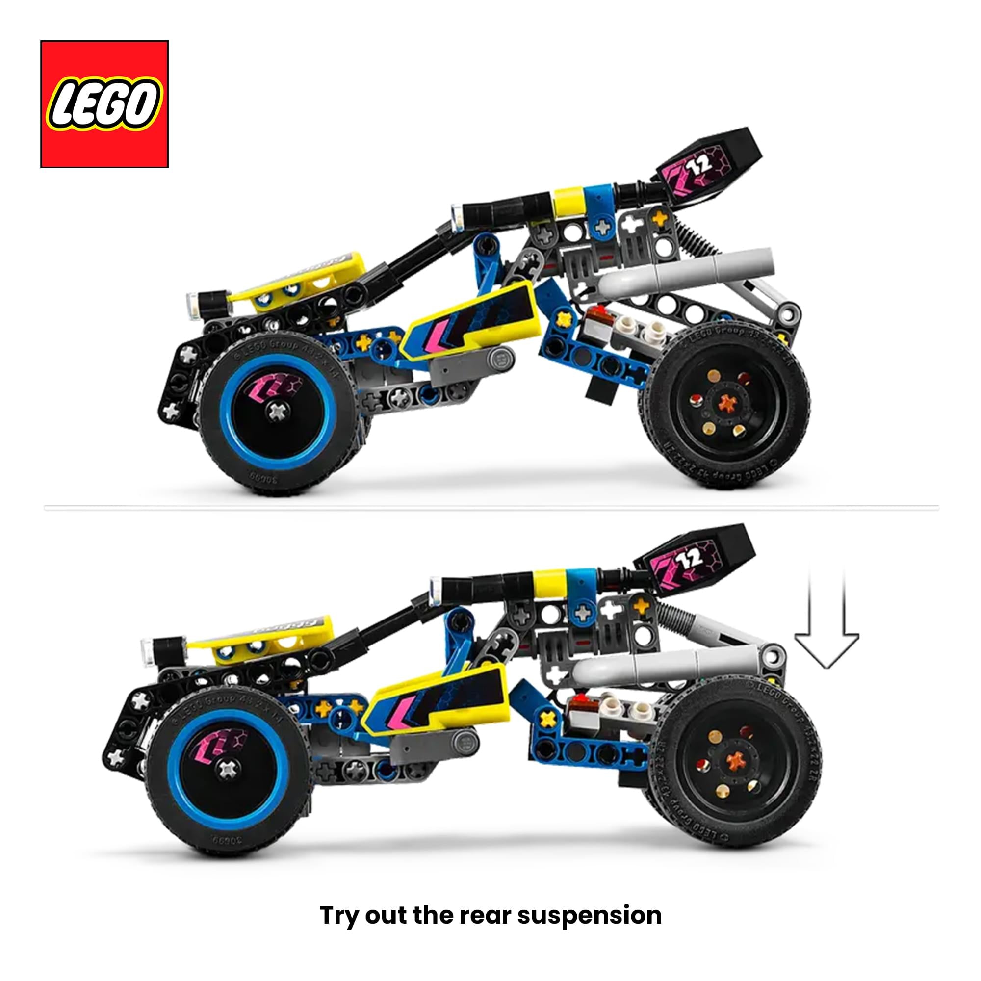 LEGO Technic 42164 Off-Road Race Buggy 219-Piece Building Set