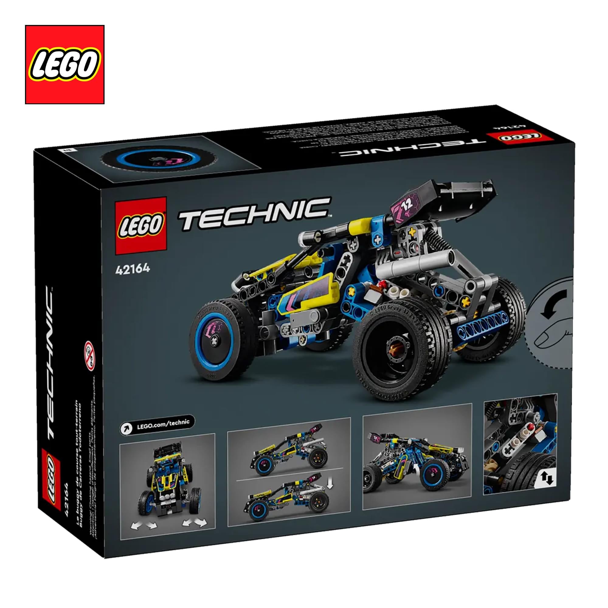 LEGO Technic 42164 Off-Road Race Buggy 219-Piece Building Set