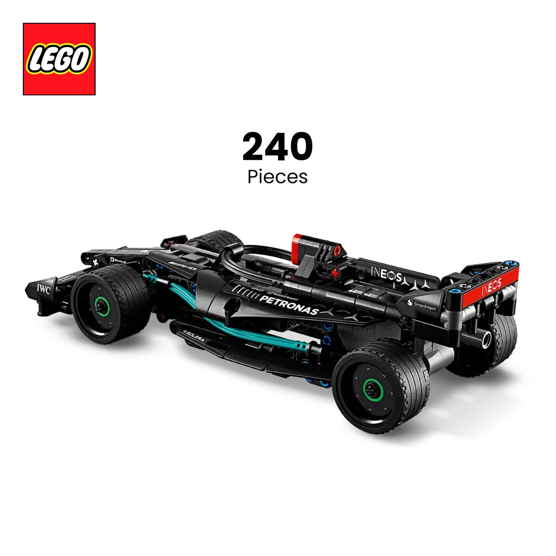 LEGO Technic 42165 Mercedes-AMG F1 W14 Pull-Back 267-Piece Building Set