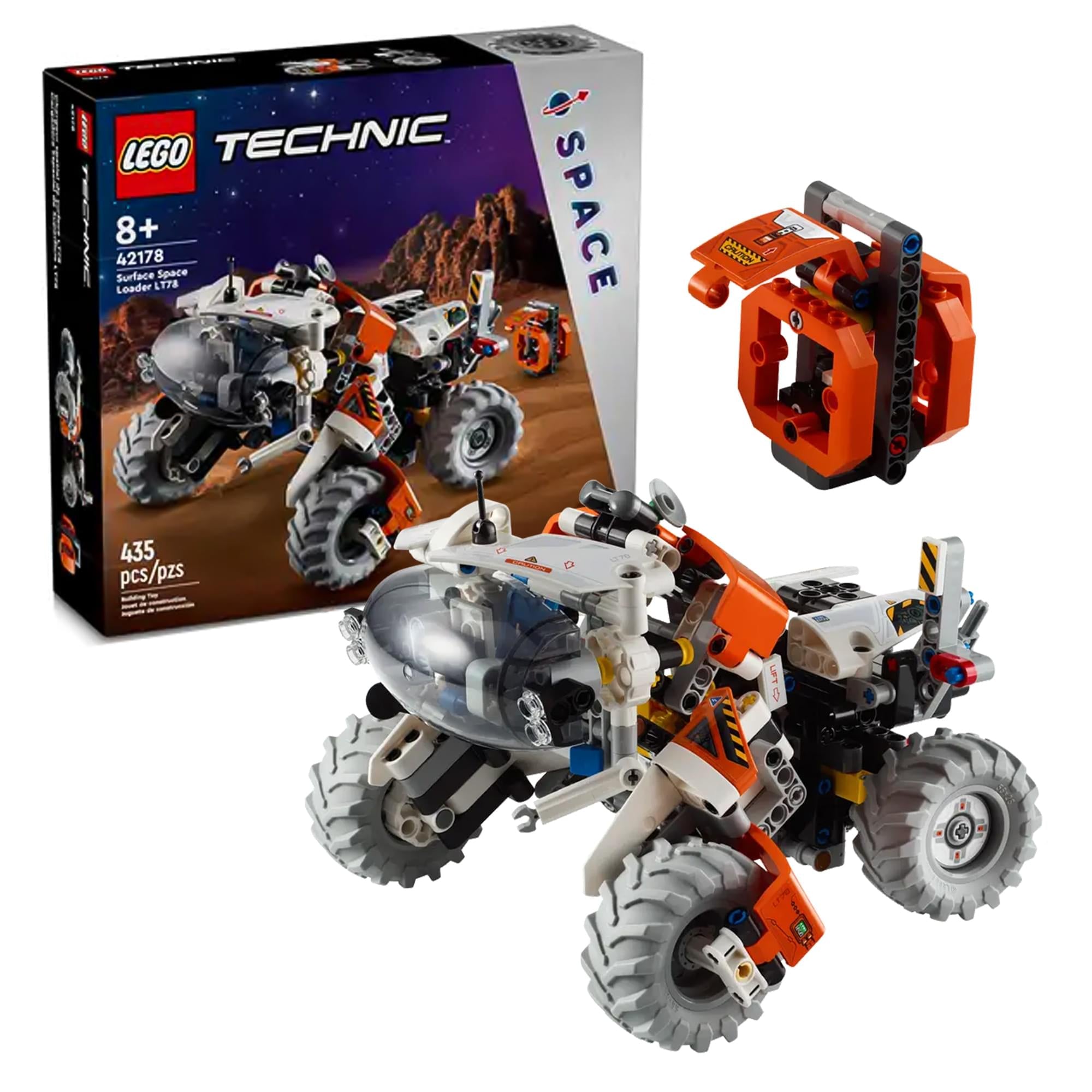 LEGO Technic 42178 Surface Space Loader LT78 435-Piece Building Set