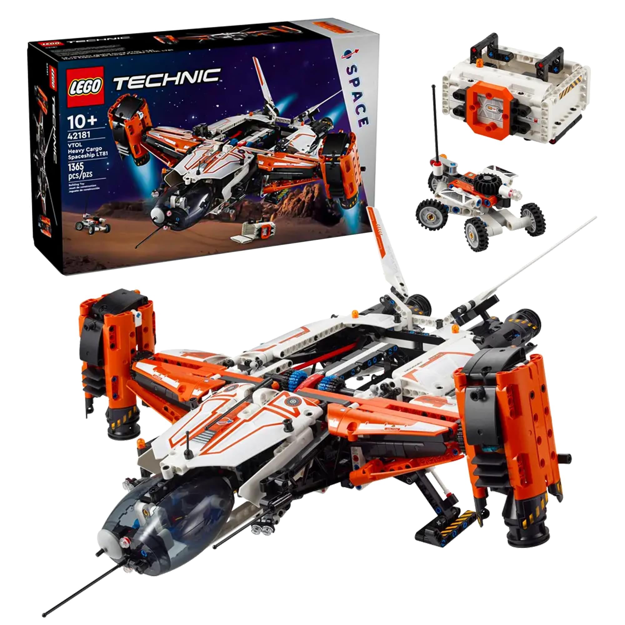 LEGO Technic 42181 VTOL Heavy Cargo Spaceship LT81 1365-Piece Building Set