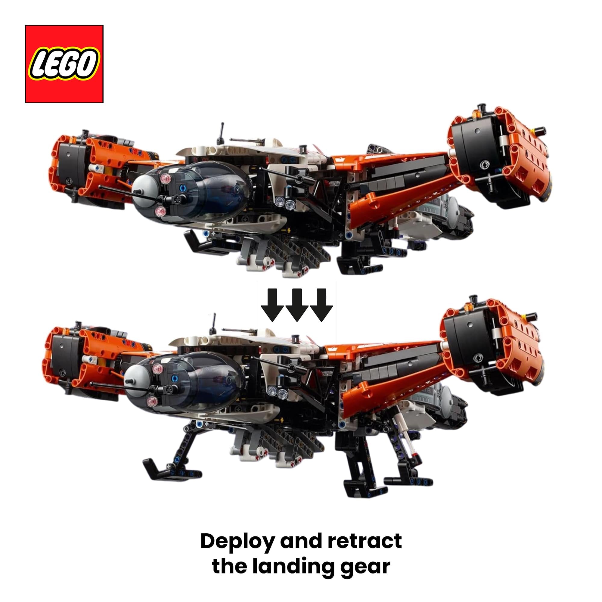 LEGO Technic 42181 VTOL Heavy Cargo Spaceship LT81 1365-Piece Building Set