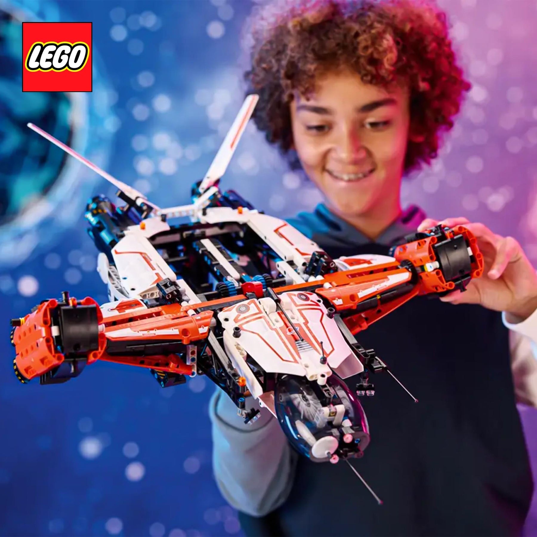 LEGO Technic 42181 VTOL Heavy Cargo Spaceship LT81 1365-Piece Building Set