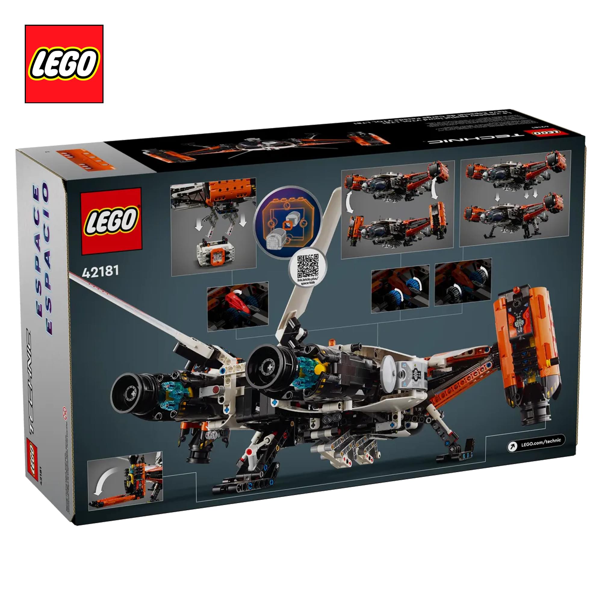 LEGO Technic 42181 VTOL Heavy Cargo Spaceship LT81 1365-Piece Building Set