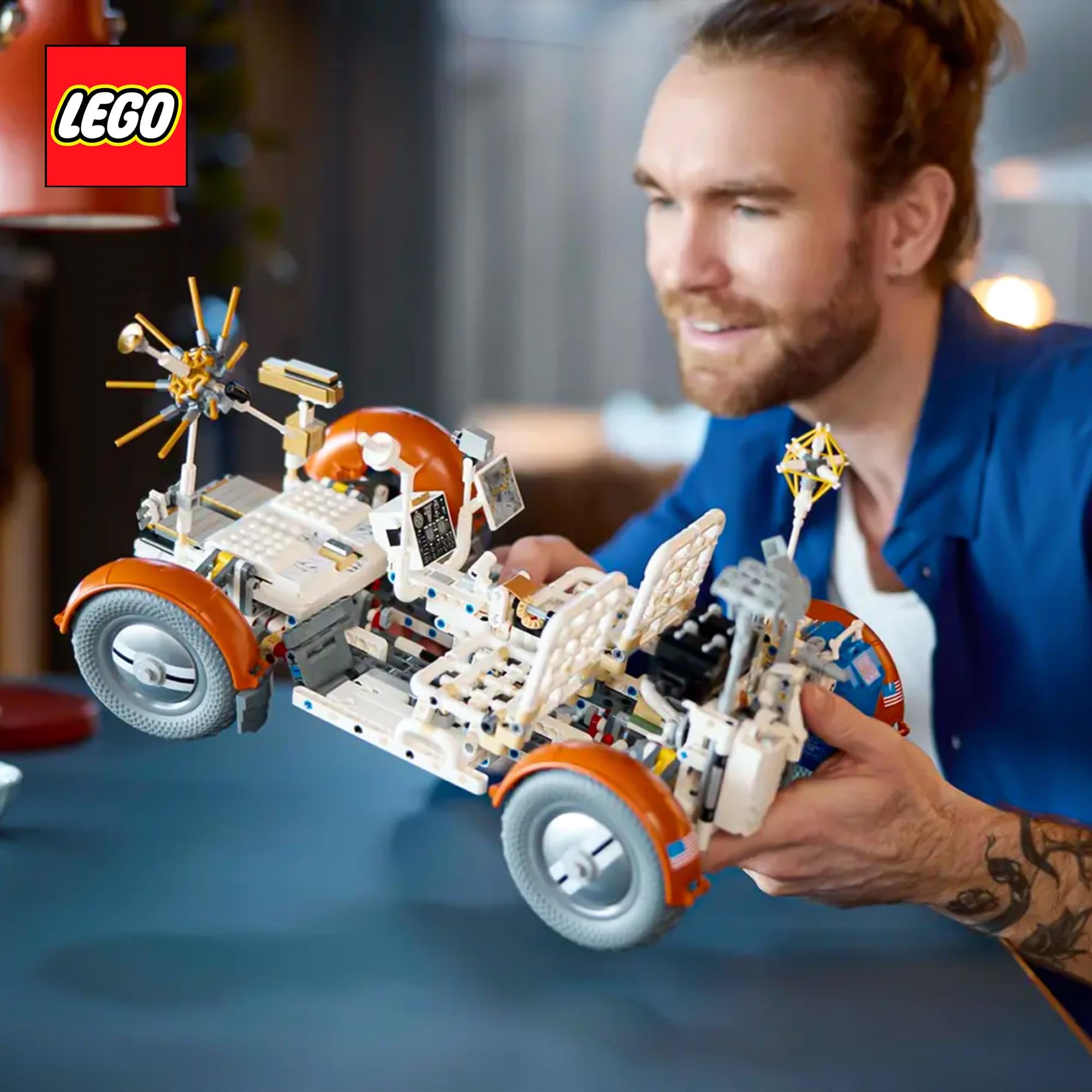 LEGO Technic 42182 NASA Apollo Lunar Roving Vehicle LRV 1913-Piece Building Set
