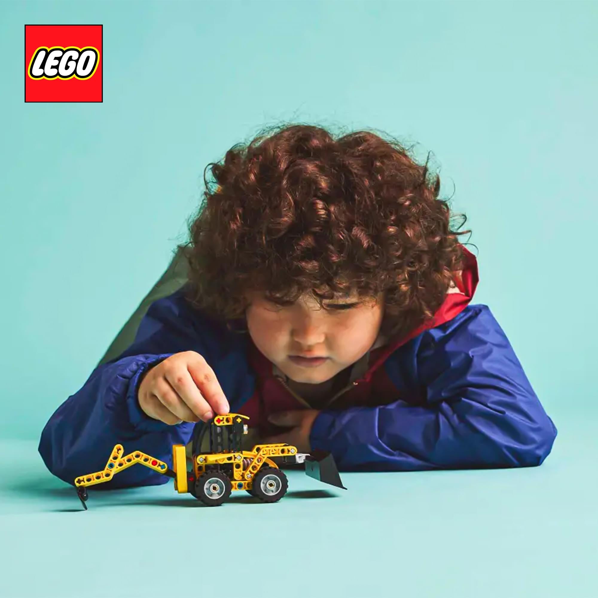LEGO Technic 42197 Backhoe Loader 104-Piece Building Set