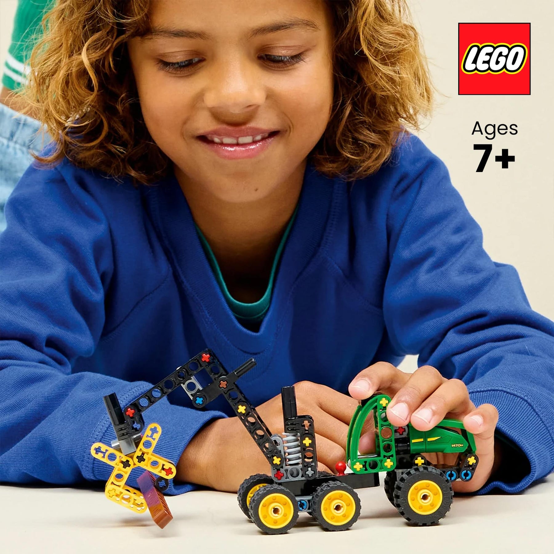 LEGO Technic 42218 John Deere 1470H Wheeled Harvester 117-Piece Building Set