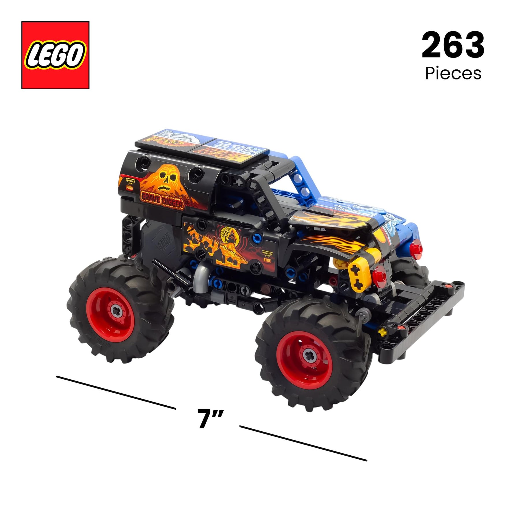 LEGO Technic 42219 Monster Jam Grave Digger Building Set