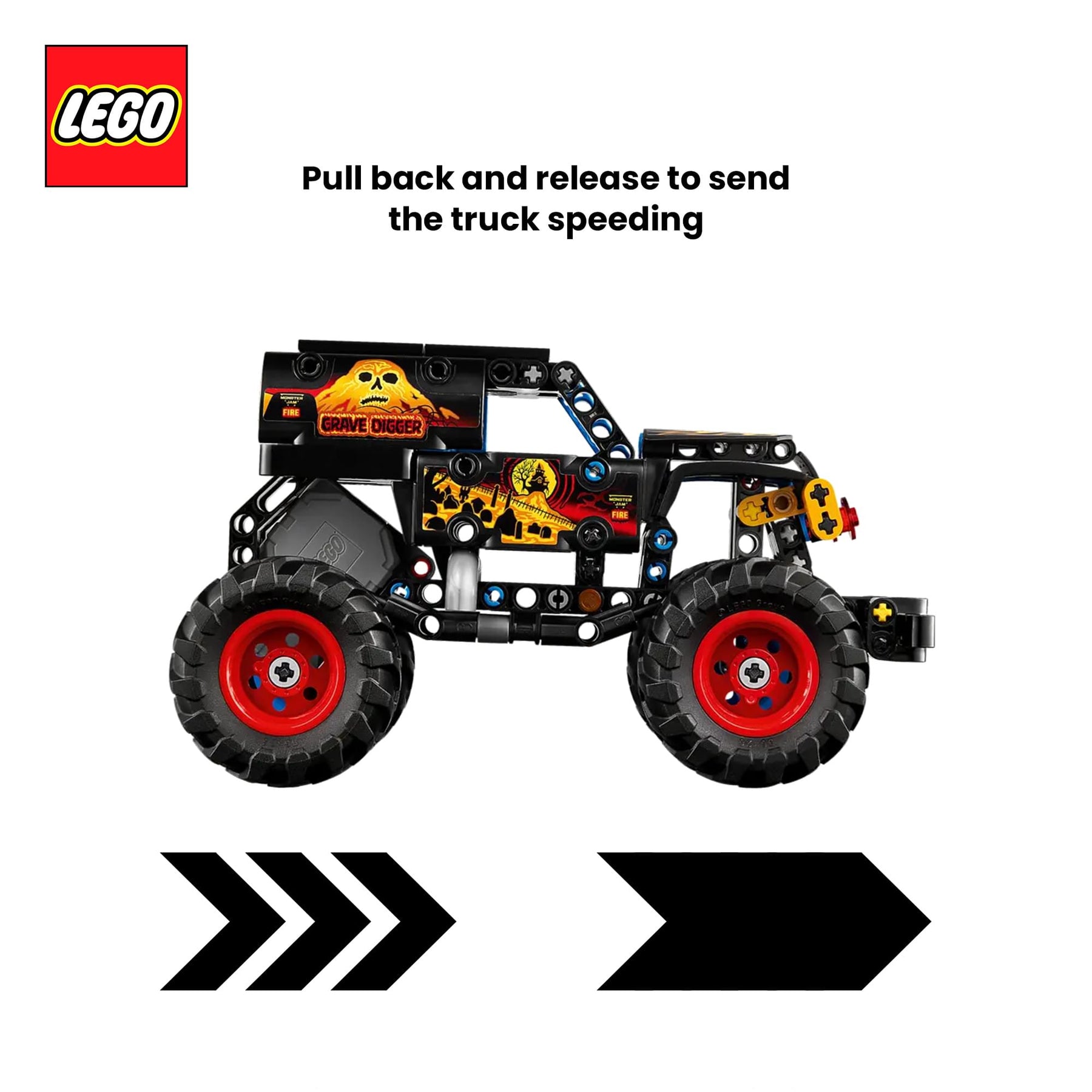 LEGO Technic 42219 Monster Jam Grave Digger Building Set