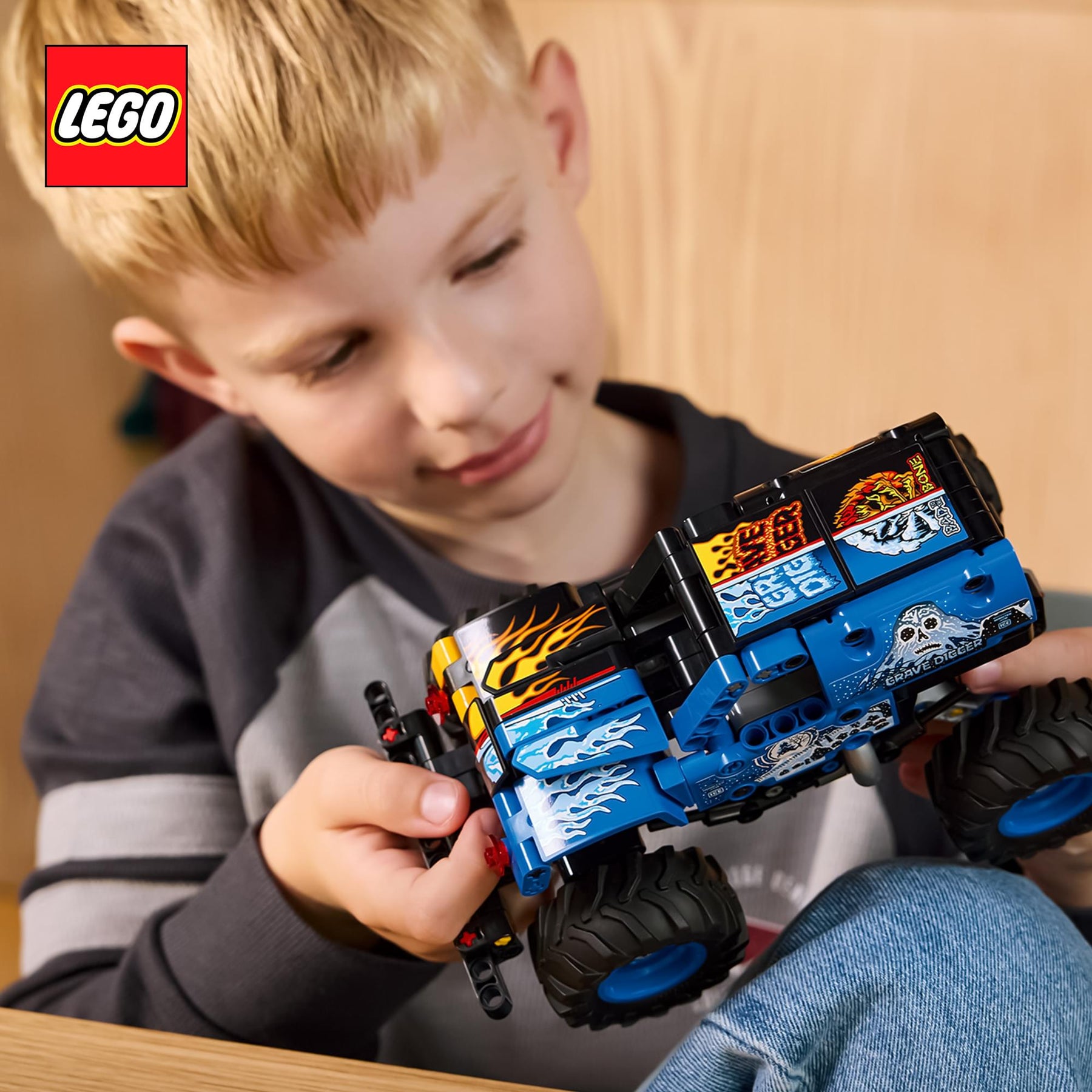 LEGO Technic 42219 Monster Jam Grave Digger Building Set