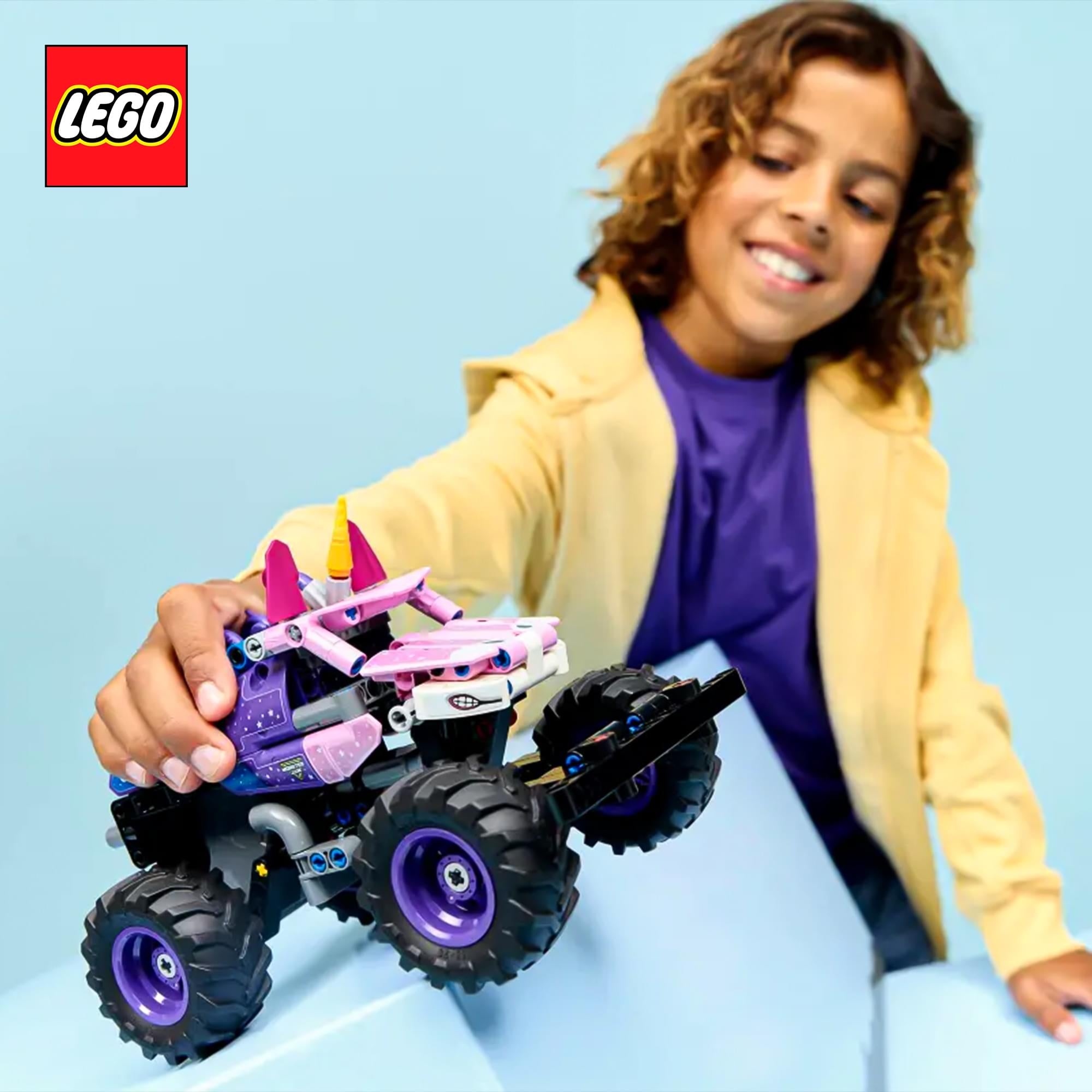 LEGO Technic 42220 Monster Jam Sparkle Smash Pull-Back 243-Piece Building Set