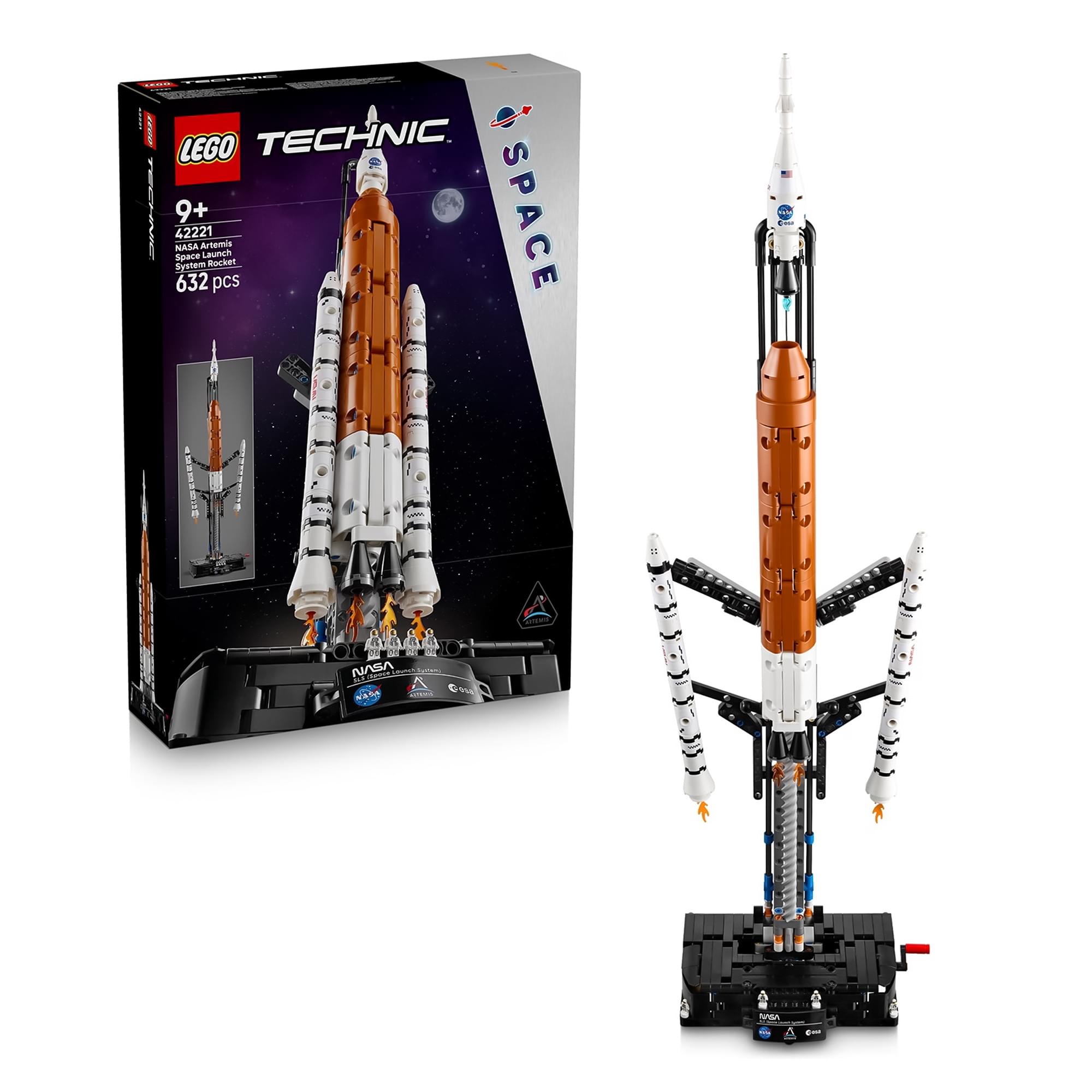 LEGO Technic 42221 NASA Artemis Rocket Building Set