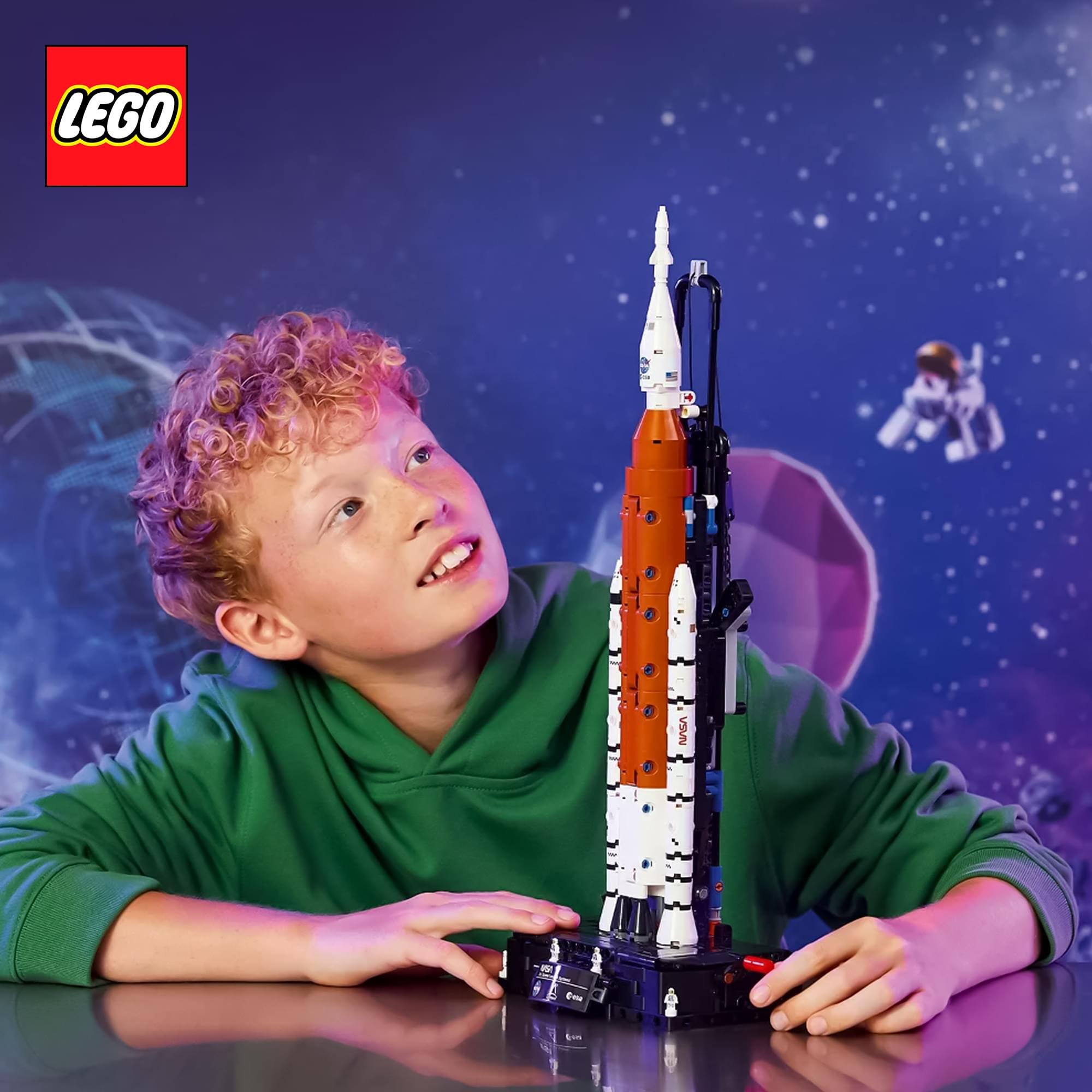 LEGO Technic 42221 NASA Artemis Rocket Building Set