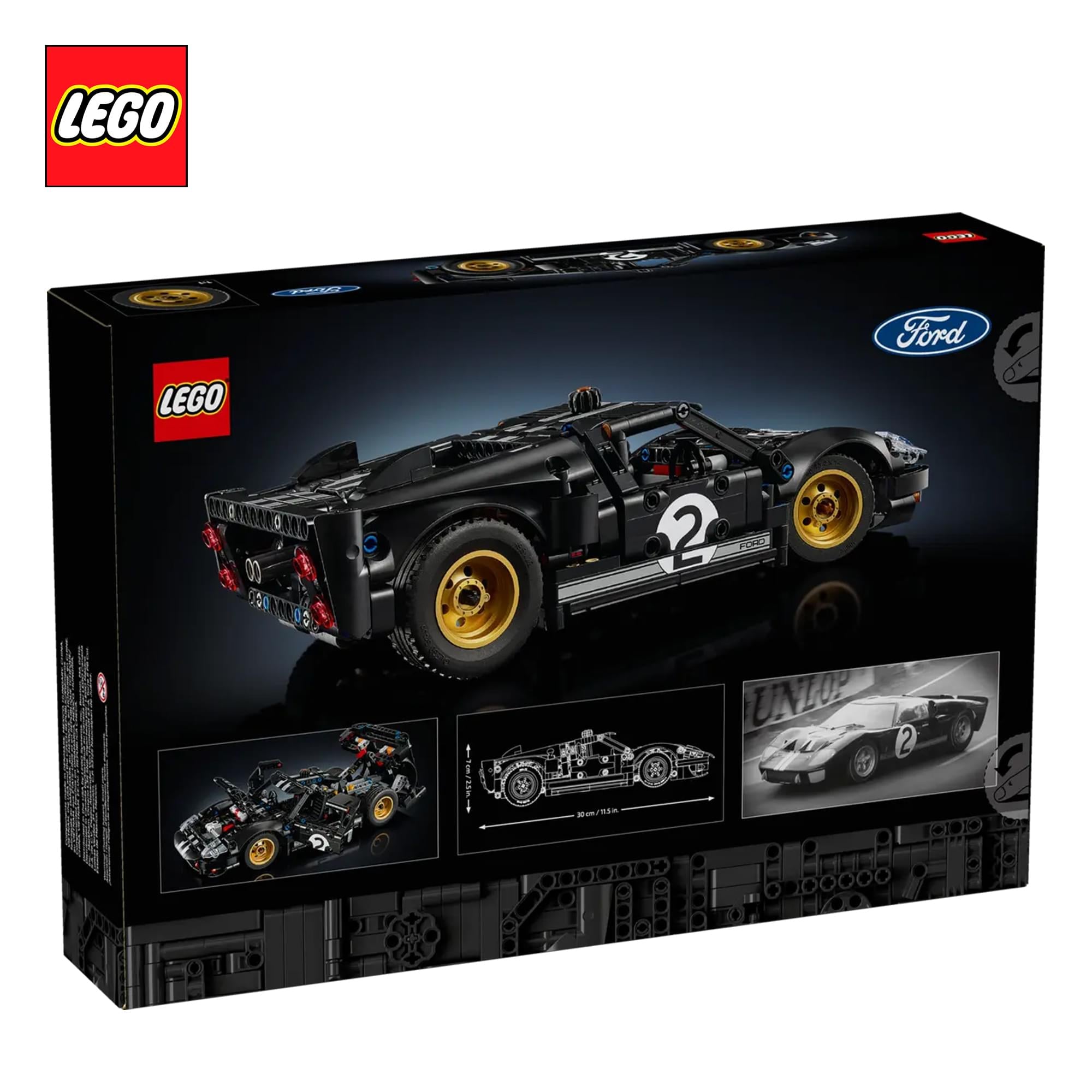 LEGO Technic 42223 1966 Ford GT40 MKII Race Car 793-Piece Building Set