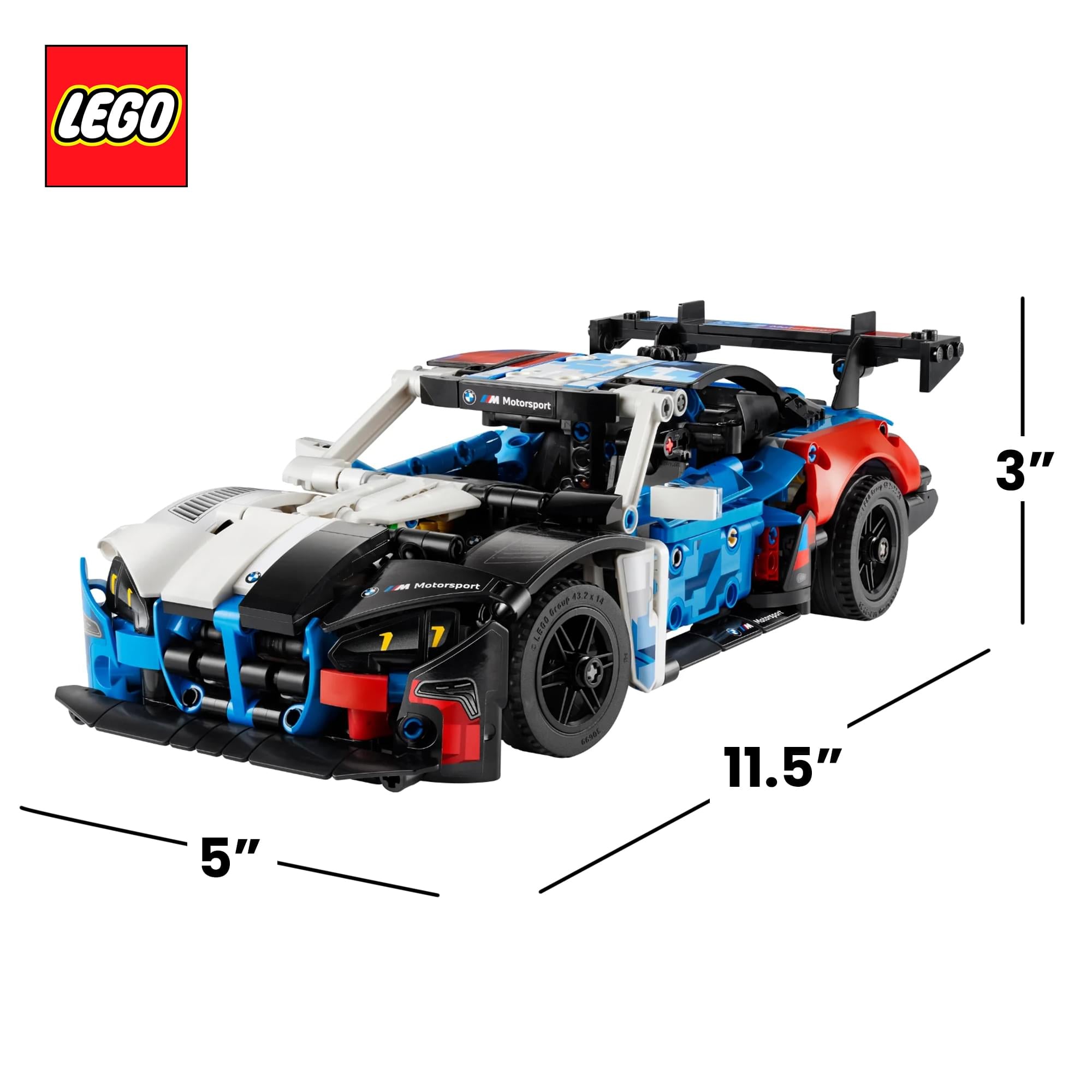 LEGO Technic 42226 BMW M4 GT3 EVO Race Car 747-Piece Building Set