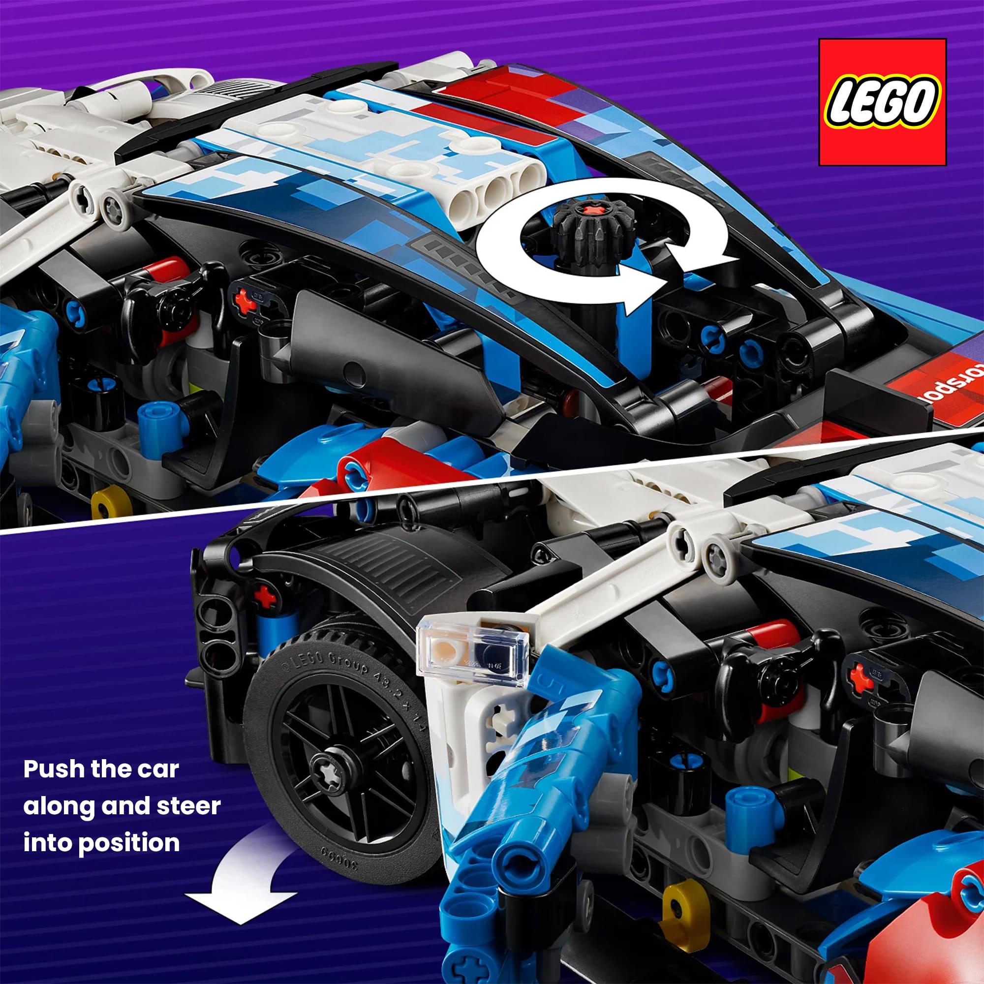 LEGO Technic 42226 BMW M4 GT3 EVO Race Car 747-Piece Building Set