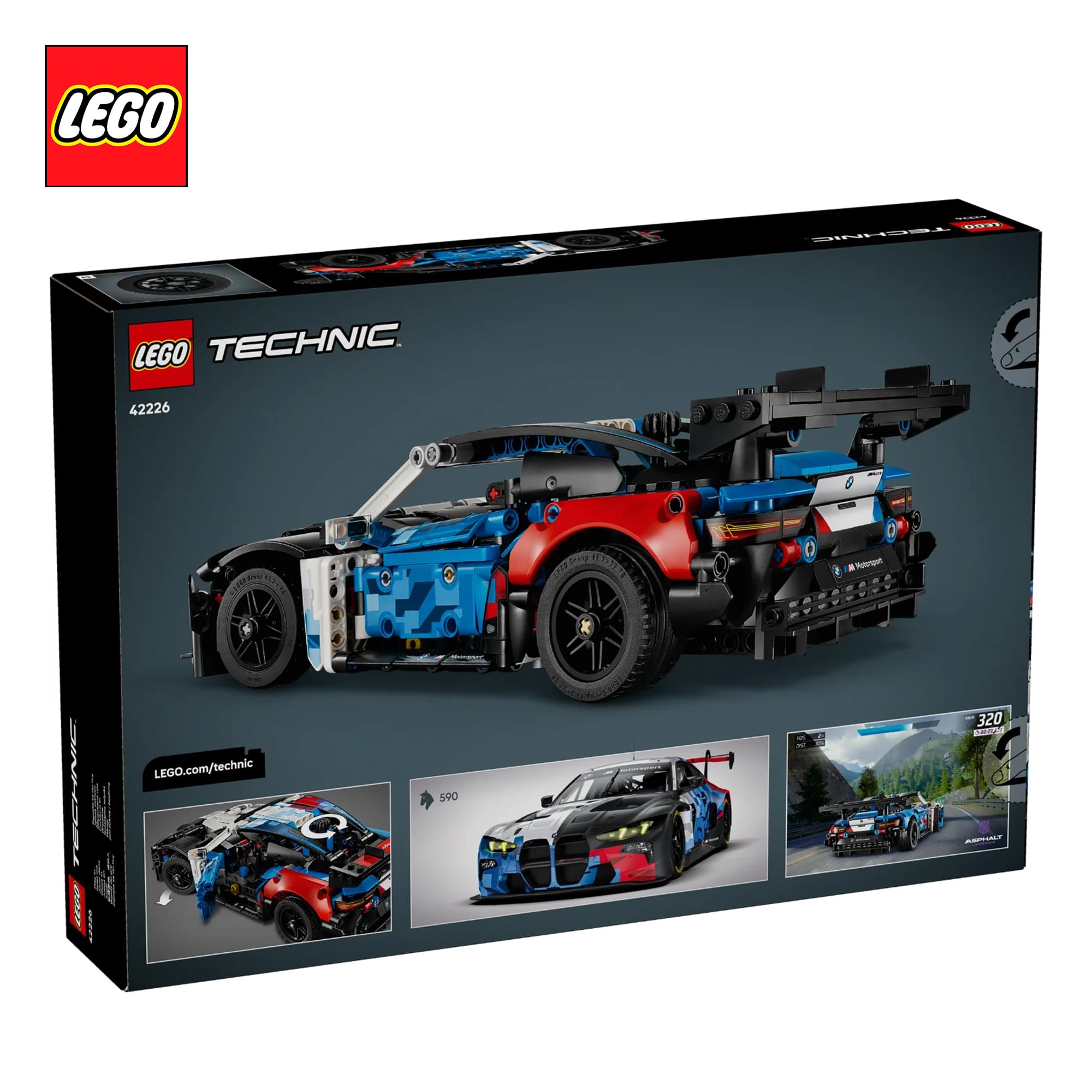 LEGO Technic 42226 BMW M4 GT3 EVO Race Car 747-Piece Building Set