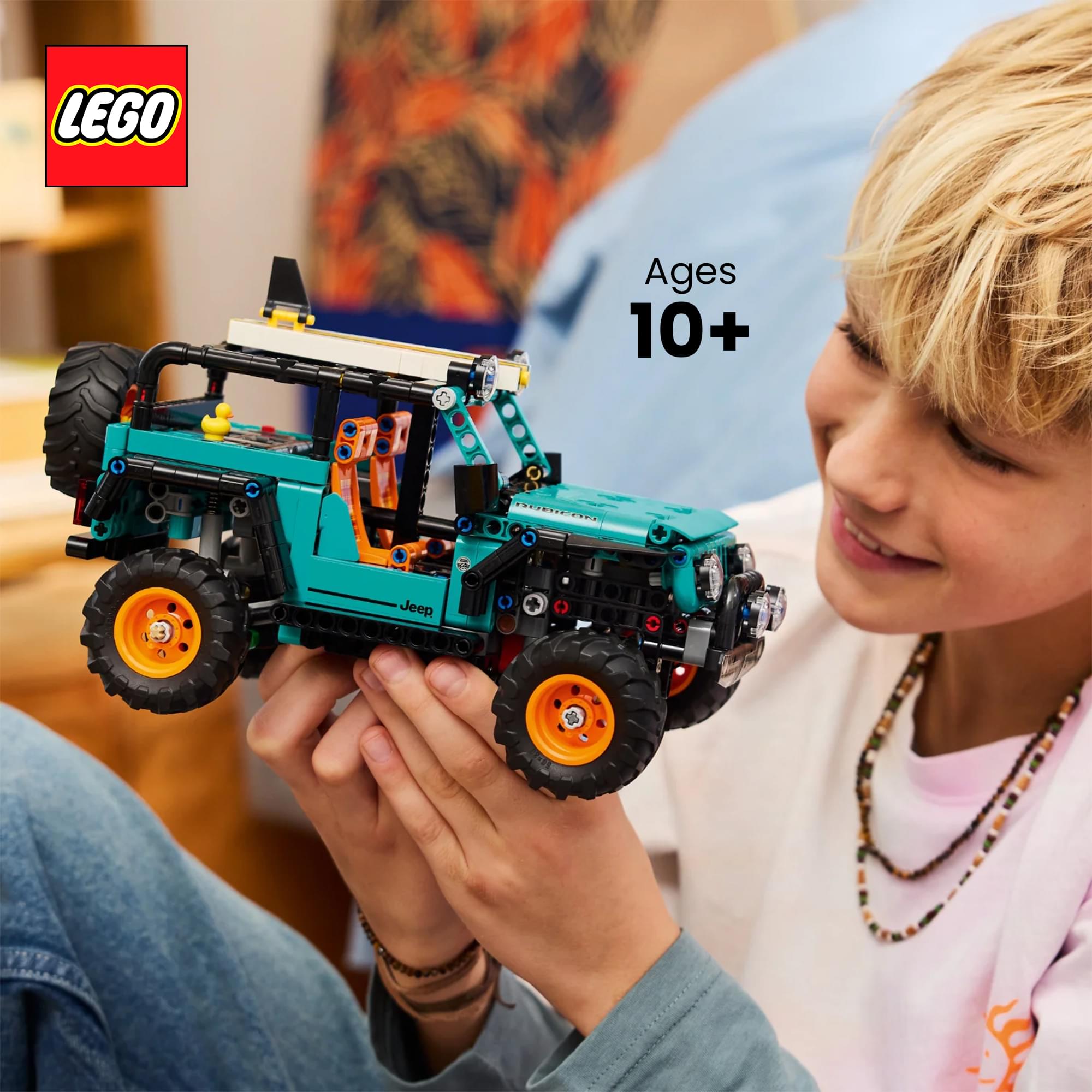 LEGO Technic 42227 Jeep Wrangler Rubicon SUV 723-Piece Building Set